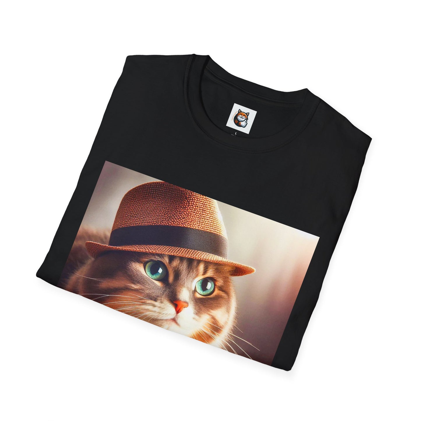Domestic Cat Unisex Softstyle T-Shirt