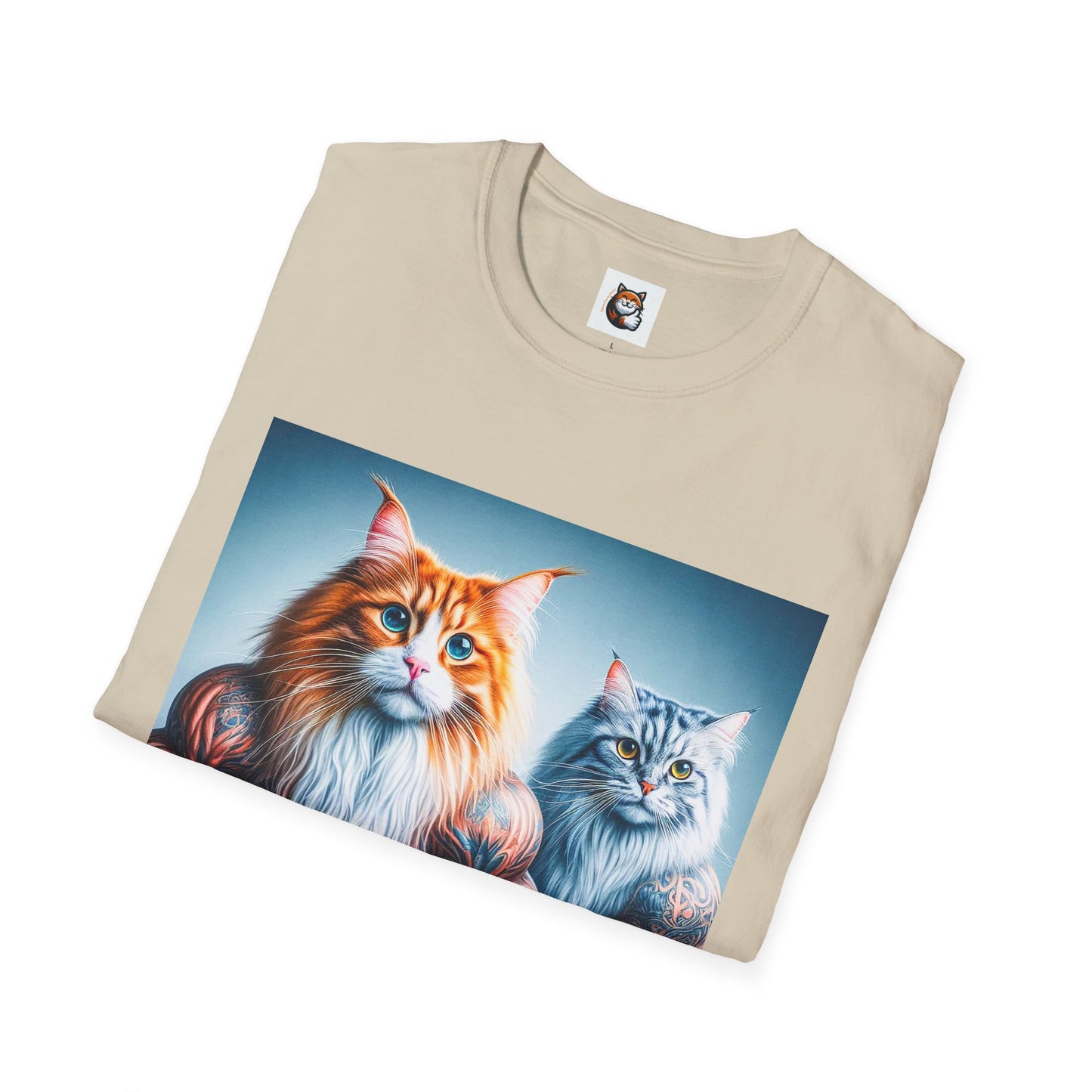 Norwegian Forest Cat Unisex Softstyle T-Shirt