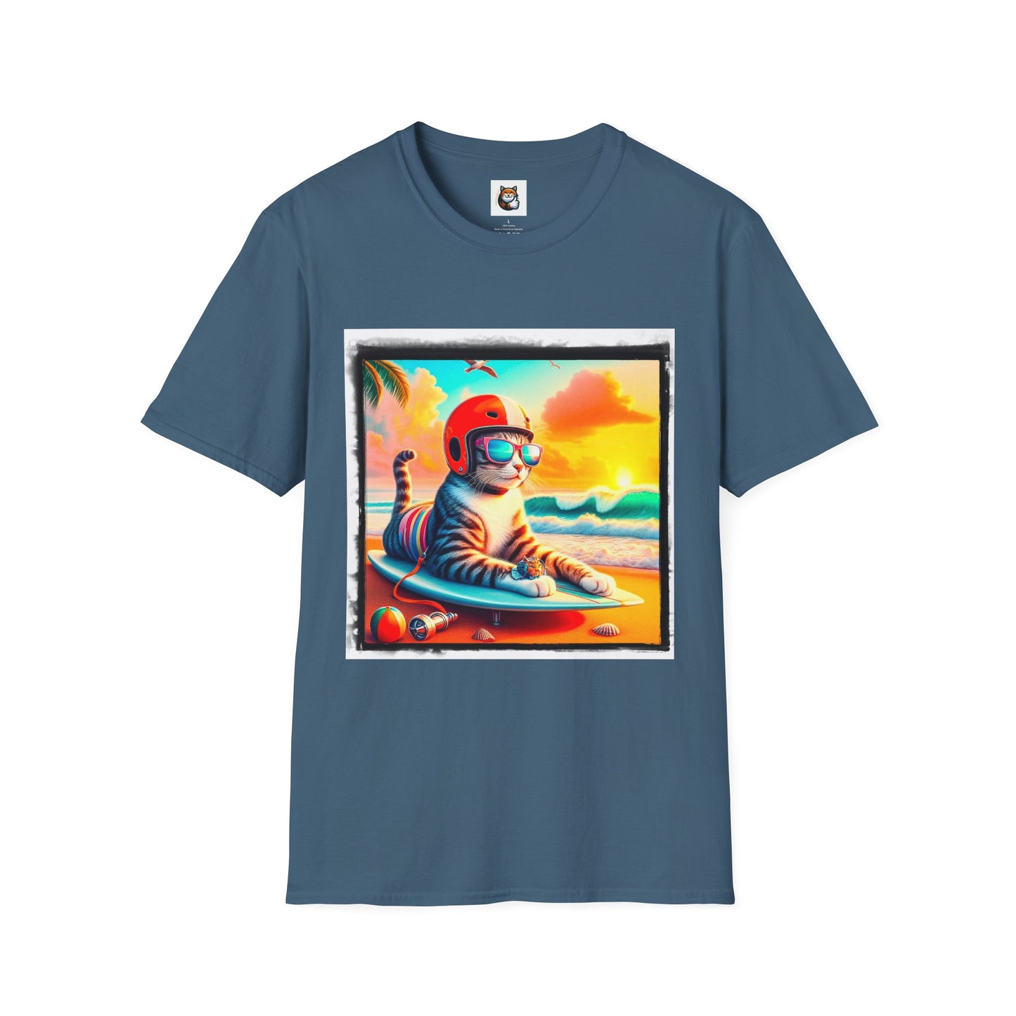 Domestic Cat Unisex Softstyle T-Shirt