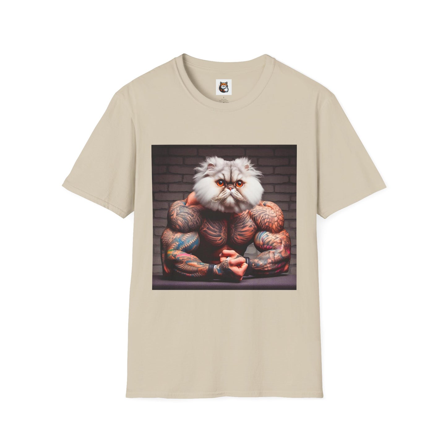 Selkirk Rex Cat T-Shirt arms