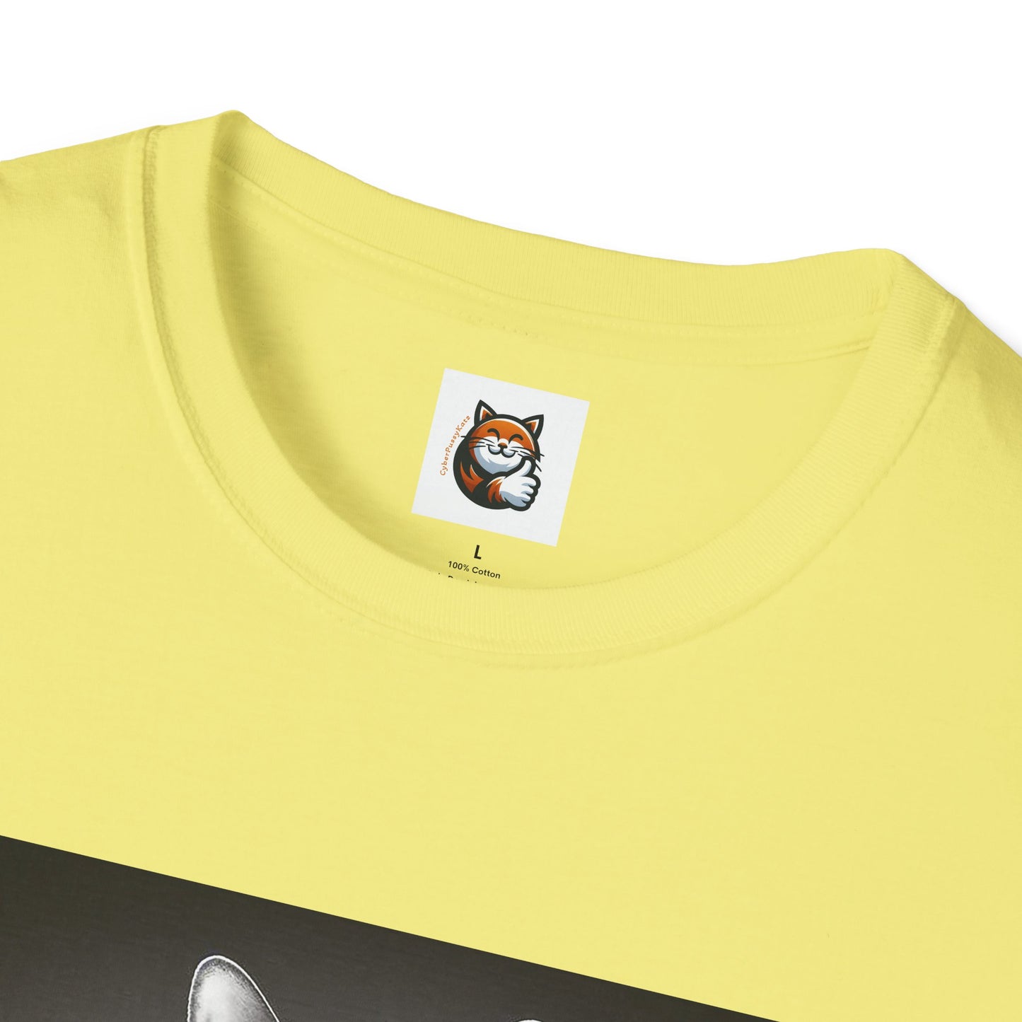 Devon Rex Cat Unisex Softstyle T-Shirt