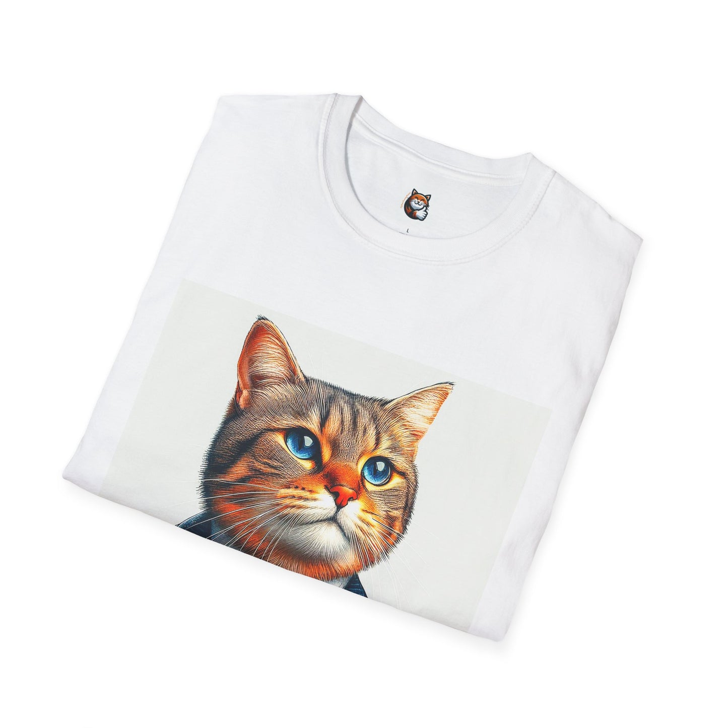 Domestic Cat Unisex Softstyle T-Shirt