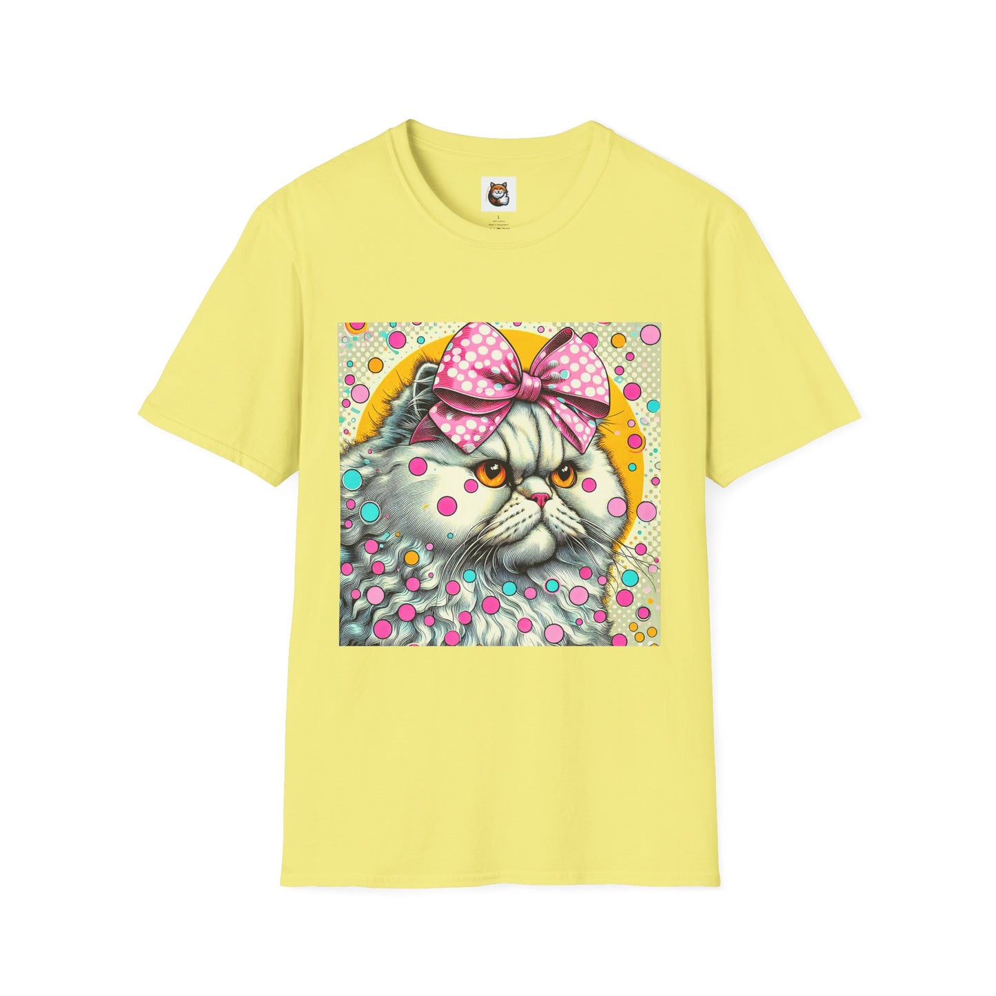 Selkirk Rex Cat T-Shirt angry princess