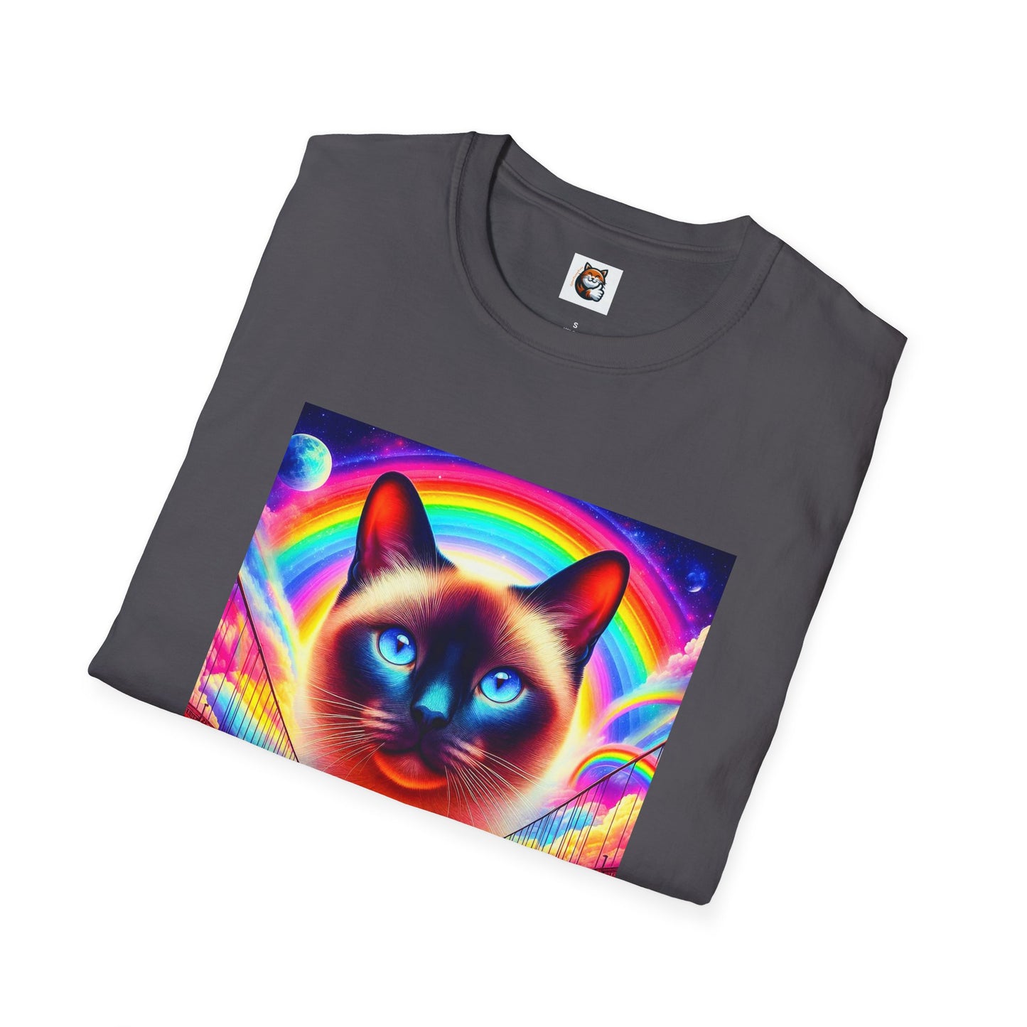 Siamese Cat floating kitty shirt