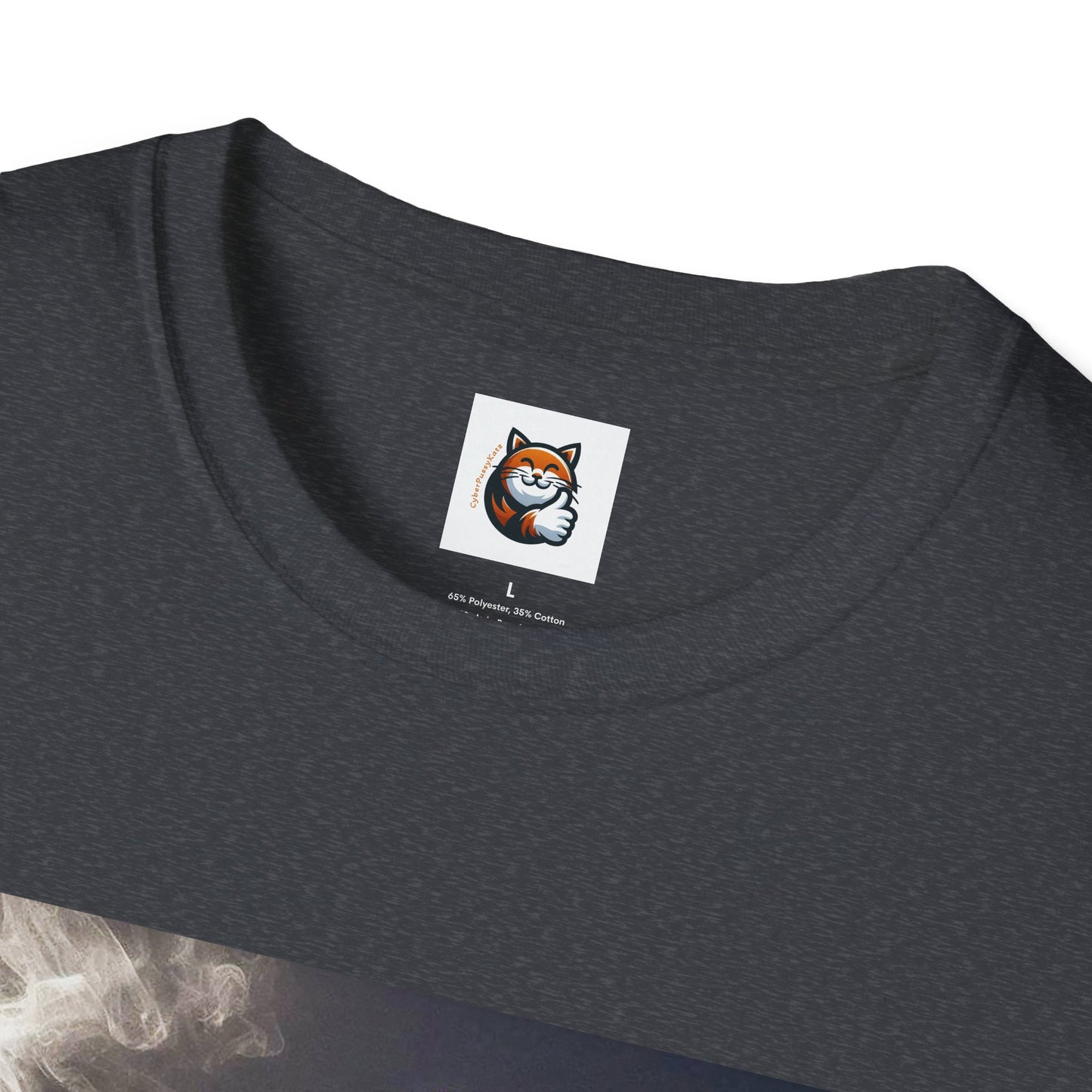 Russian Blue Cat Unisex Softstyle T-Shirt