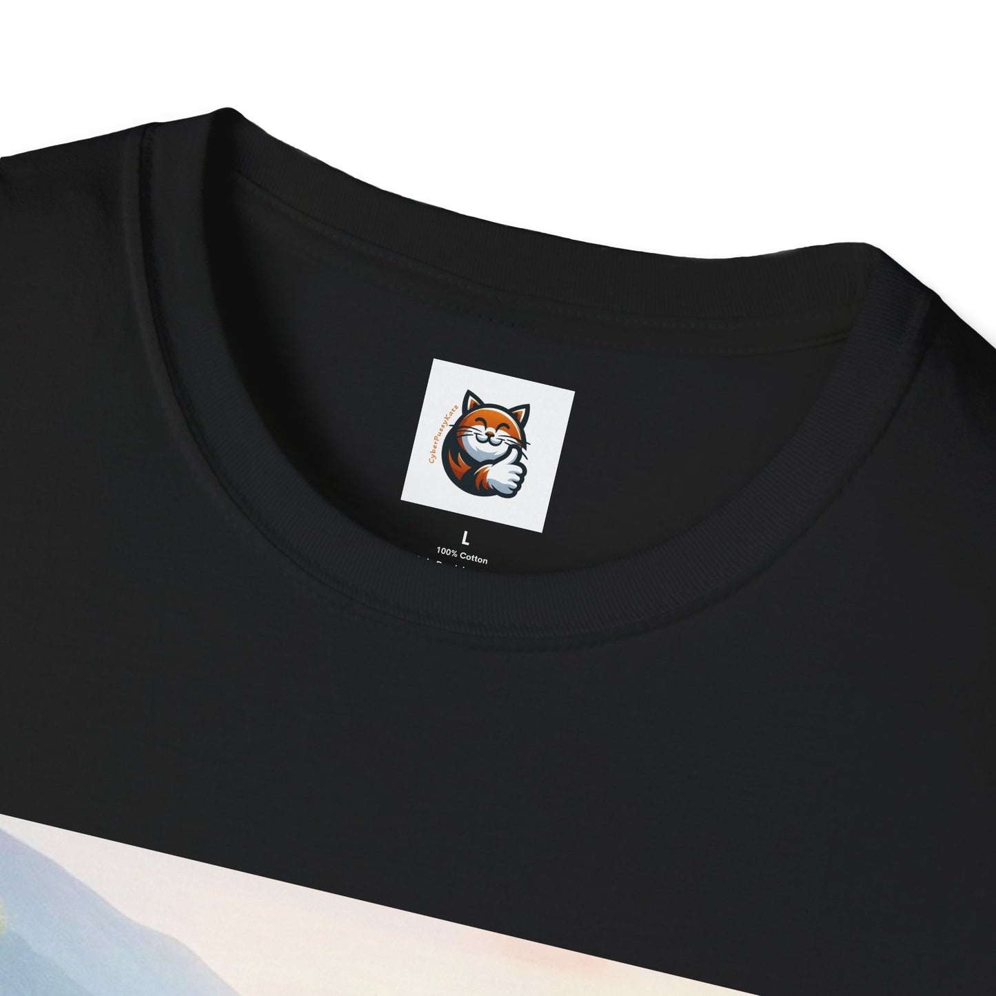 Wacky Norwegian Forest Cat Unisex Softstyle T-Shirt