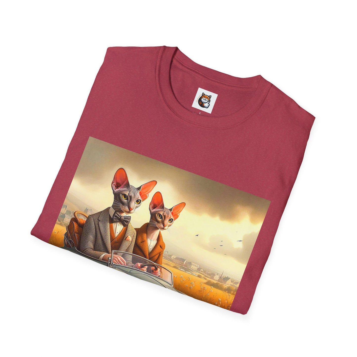 Wacky Oriental Shorthair Unisex Softstyle T-Shirt