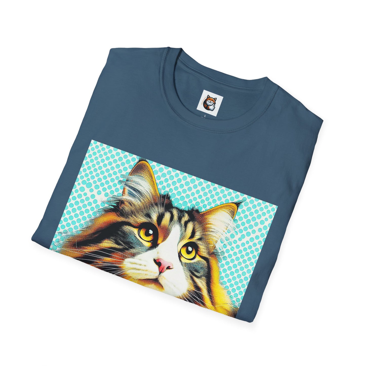 Norwegian Forest Cat Unisex Softstyle T-Shirt