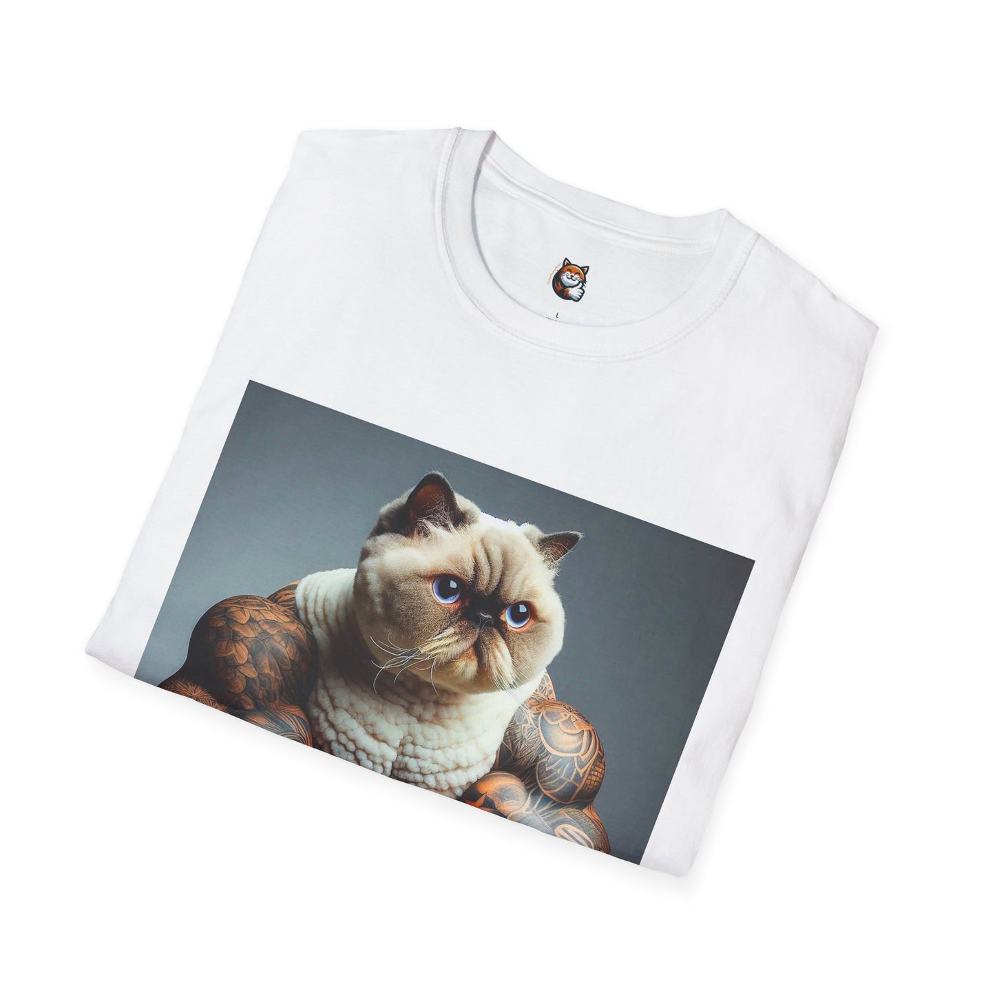 Selkirk Rex Cat T-Shirt muscles