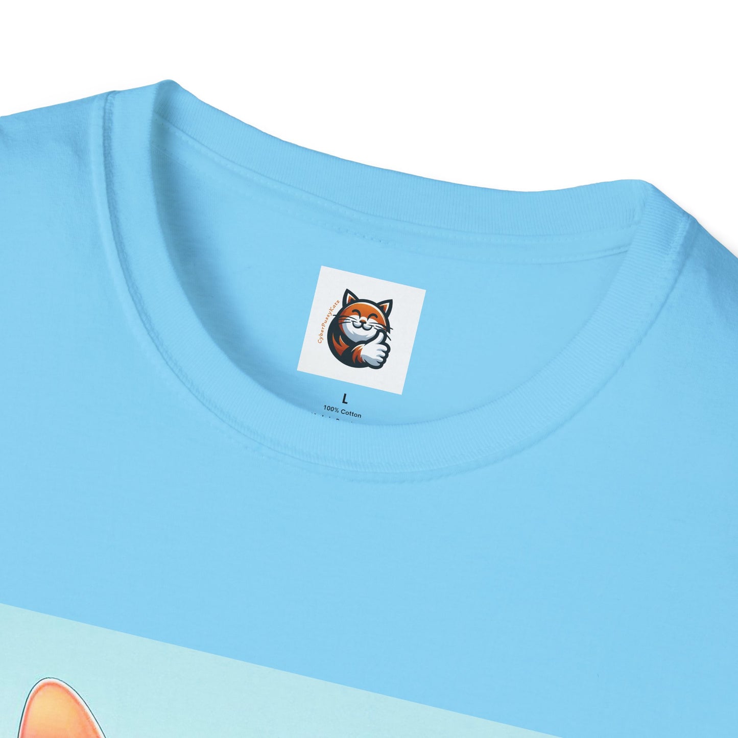 Cornish Rex Cat beach surfer T-Shirt