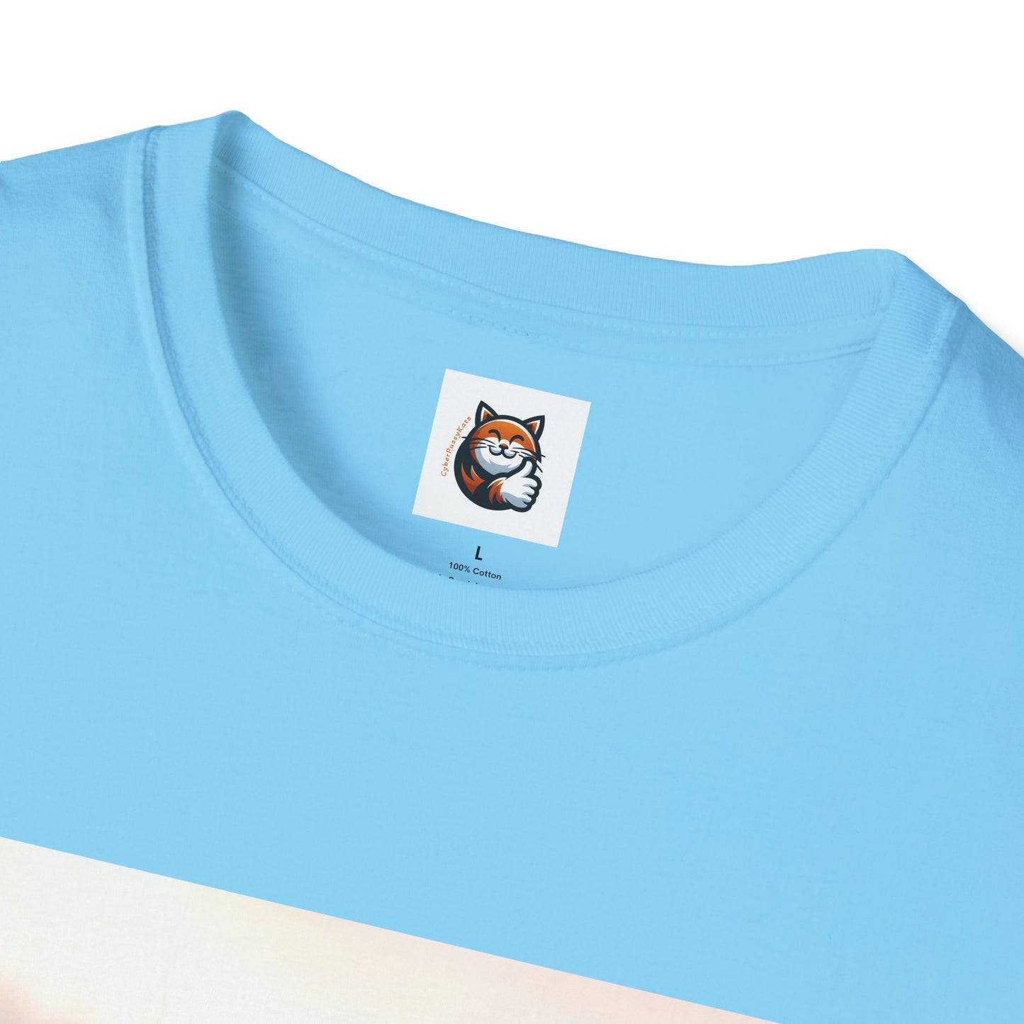 Wacky Persian Cat Unisex Softstyle T-Shirt