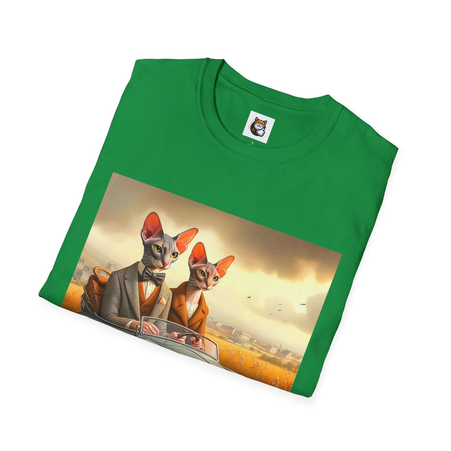 Wacky Oriental Shorthair Unisex Softstyle T-Shirt
