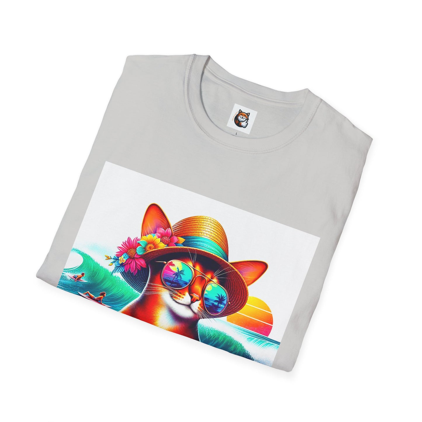 Abyssinian surfer Softstyle T-Shirt