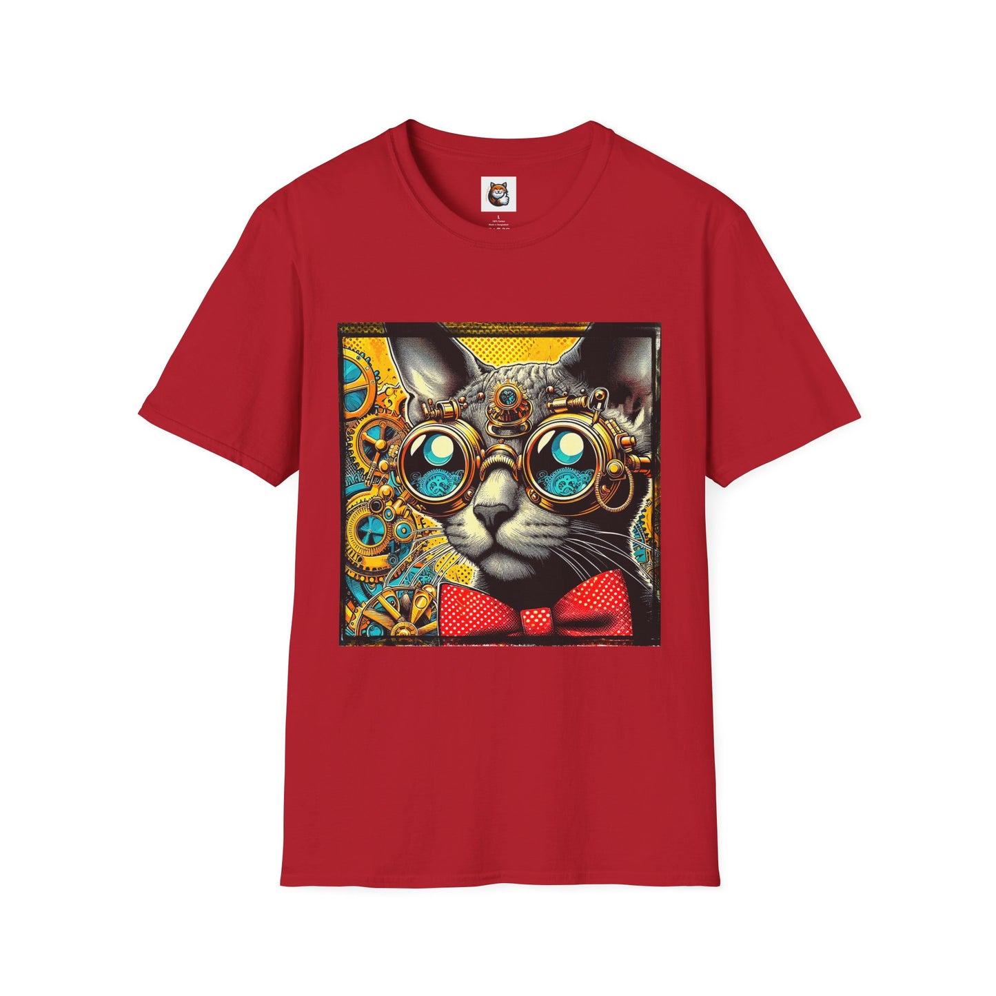 Cornish Rex Cat steam punk  T-Shirt