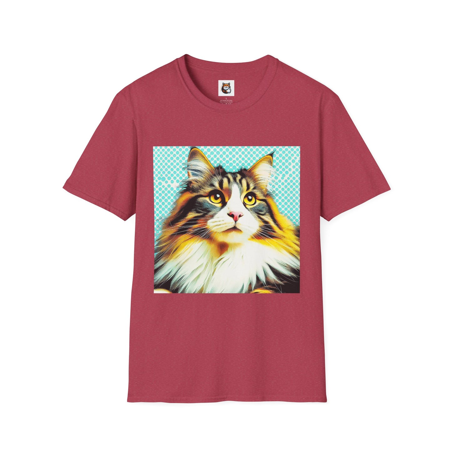 Norwegian Forest Cat Unisex Softstyle T-Shirt