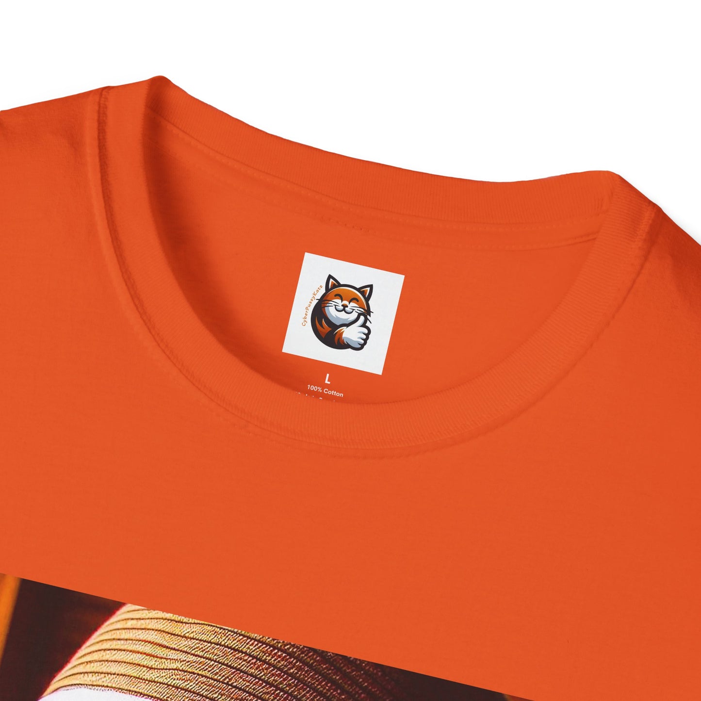Russian Blue Cat hat and bow tie  T-Shirt