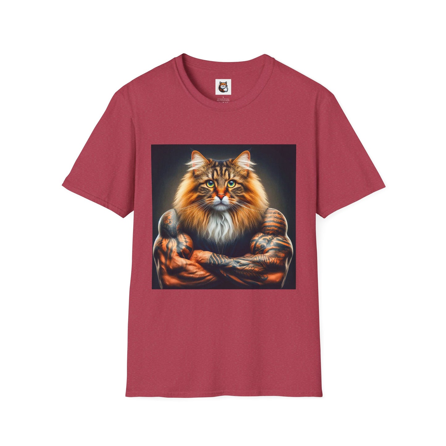 Norwegian Forest Cat Unisex Softstyle T-Shirt