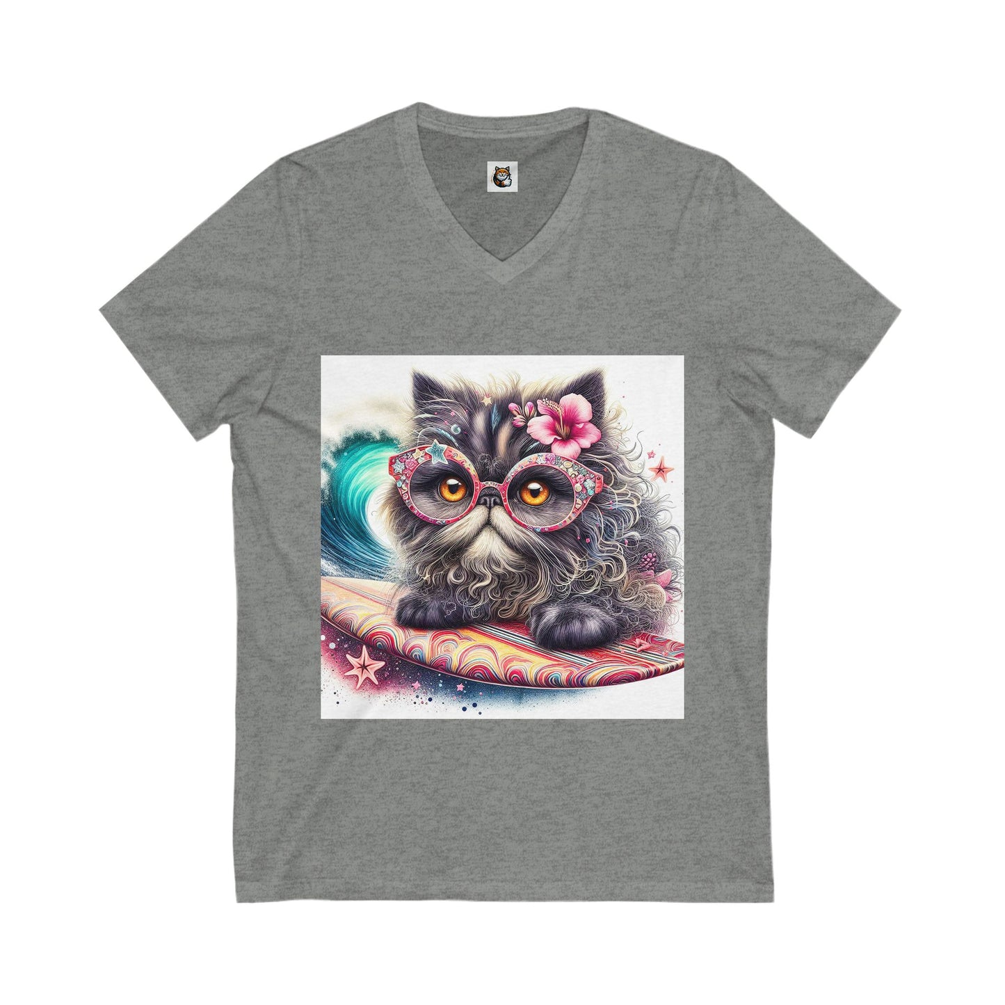 Selkirk Rex Design V-Neck little baby
