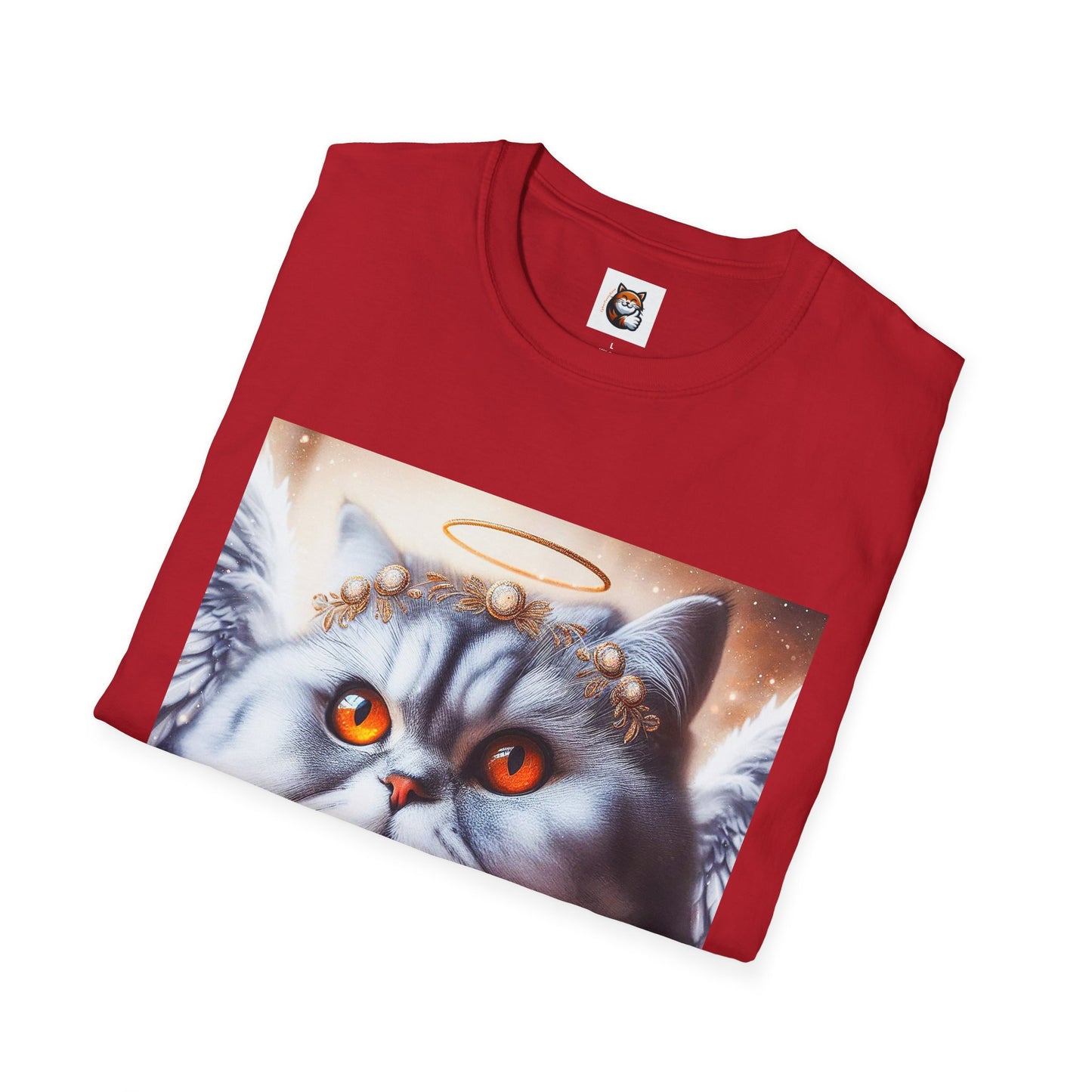 Selkirk Rex Cat T-Shirt heavenly Angel