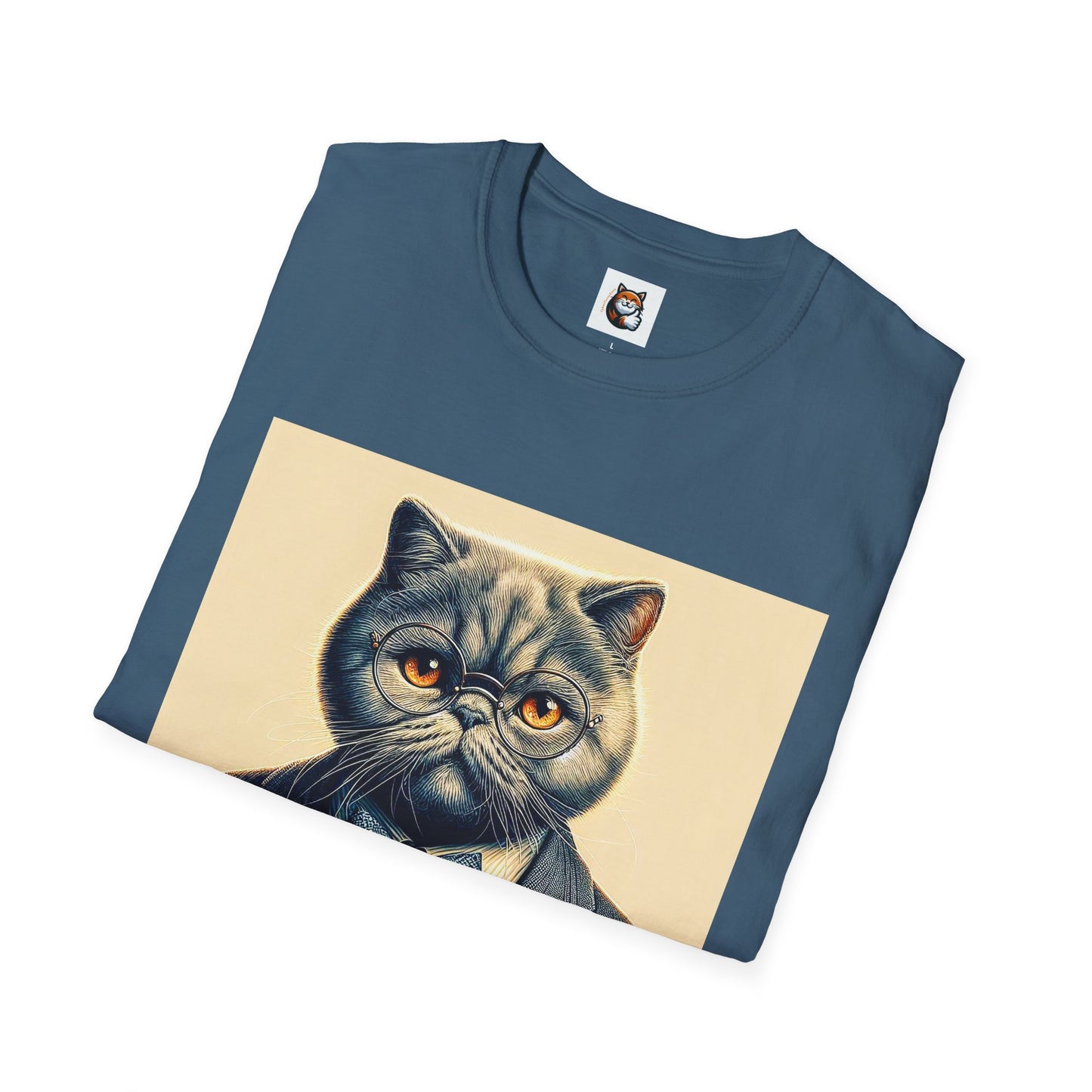 Selkirk Rex Cat T-Shirt business professional