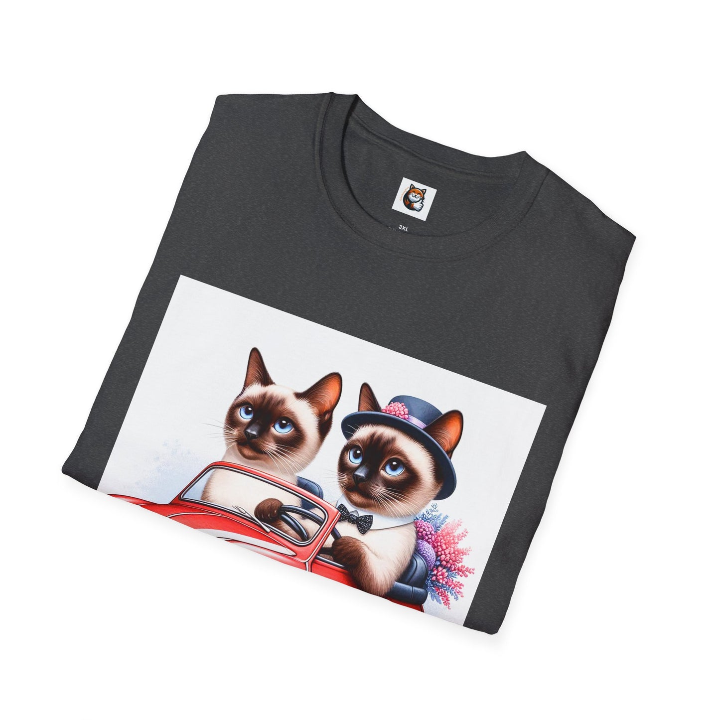Wacky Siamese Cat friends driving