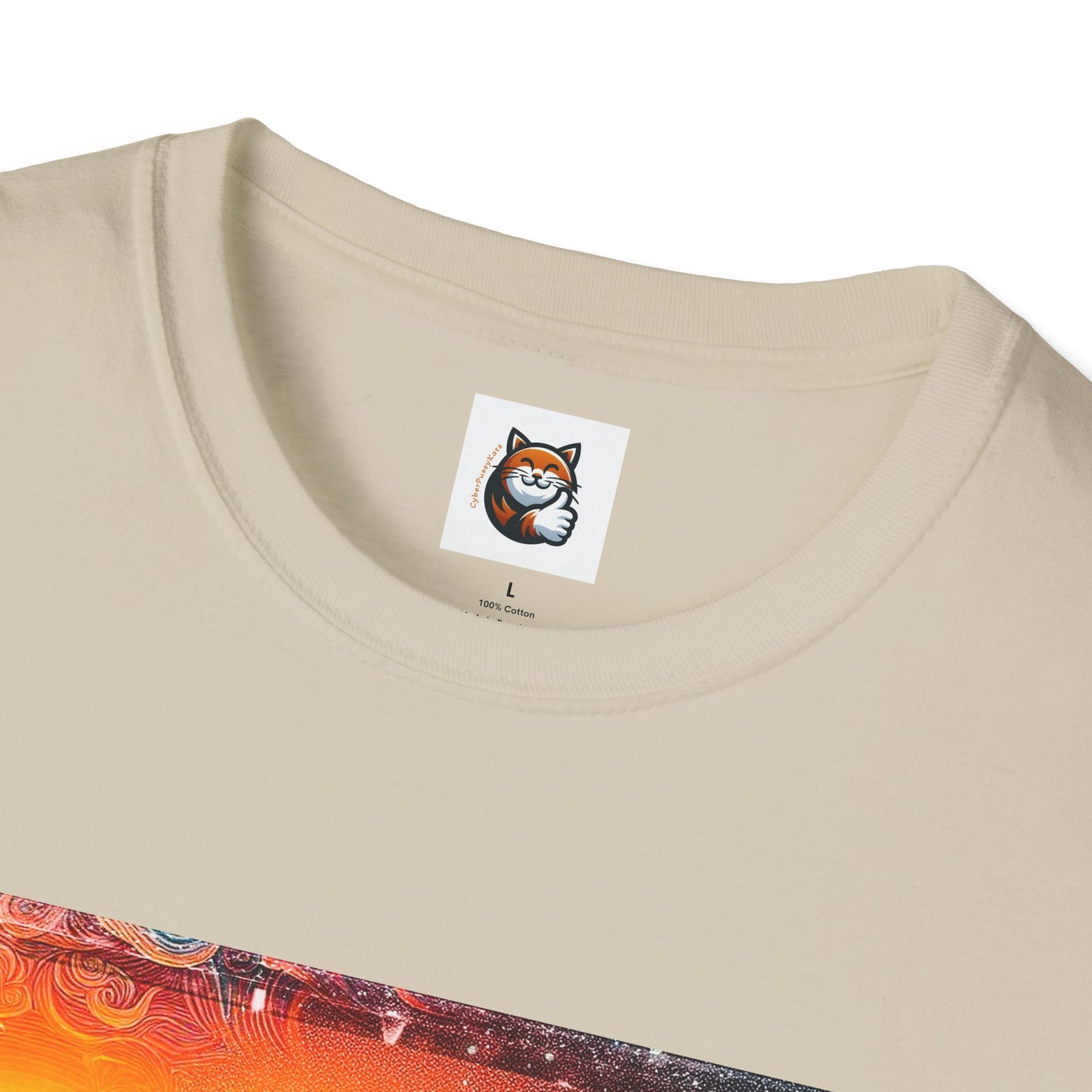 Devon Rex Cat hawaiian surfer Softstyle T-Shirt