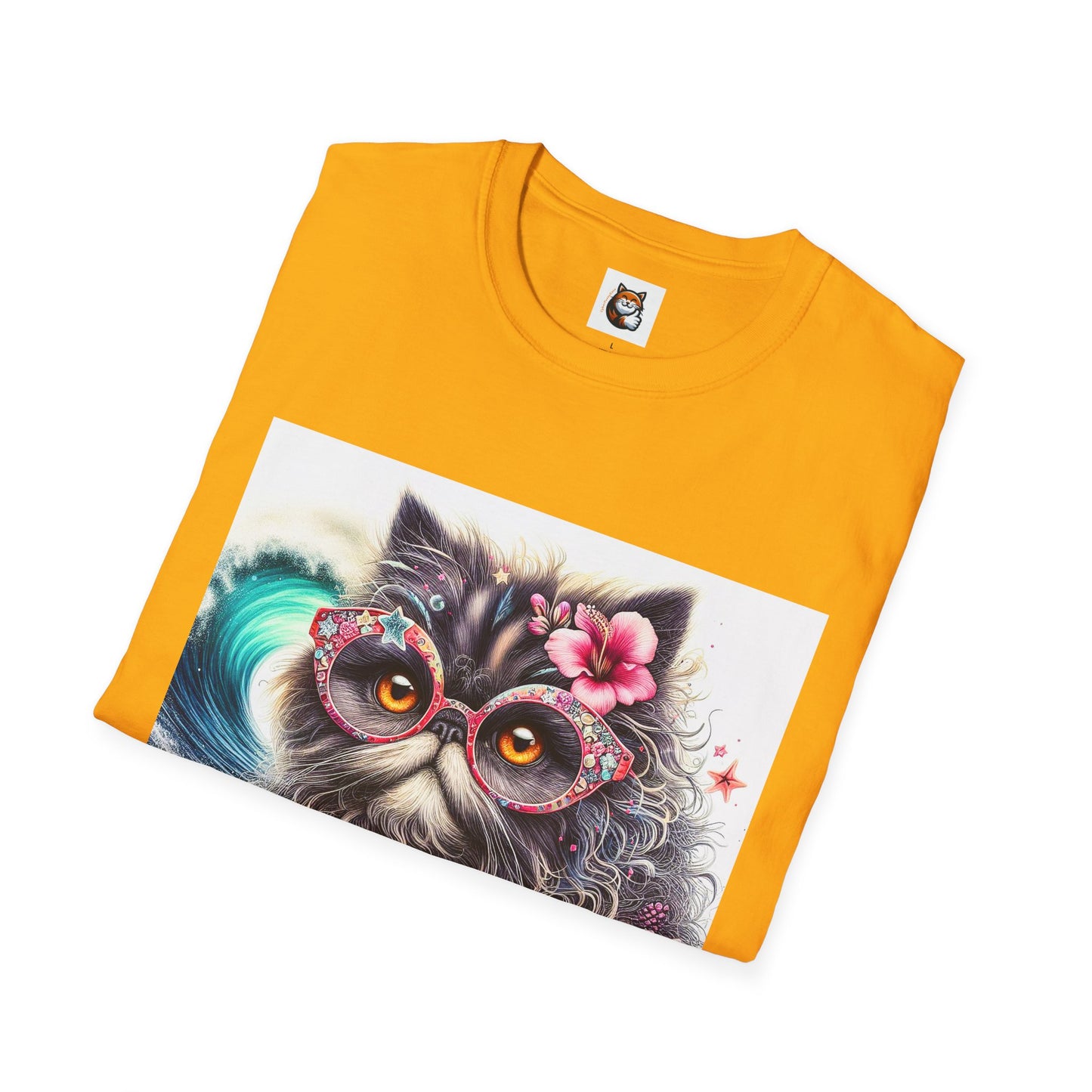 Selkirk Rex Cat T-Shirt  baby surfer