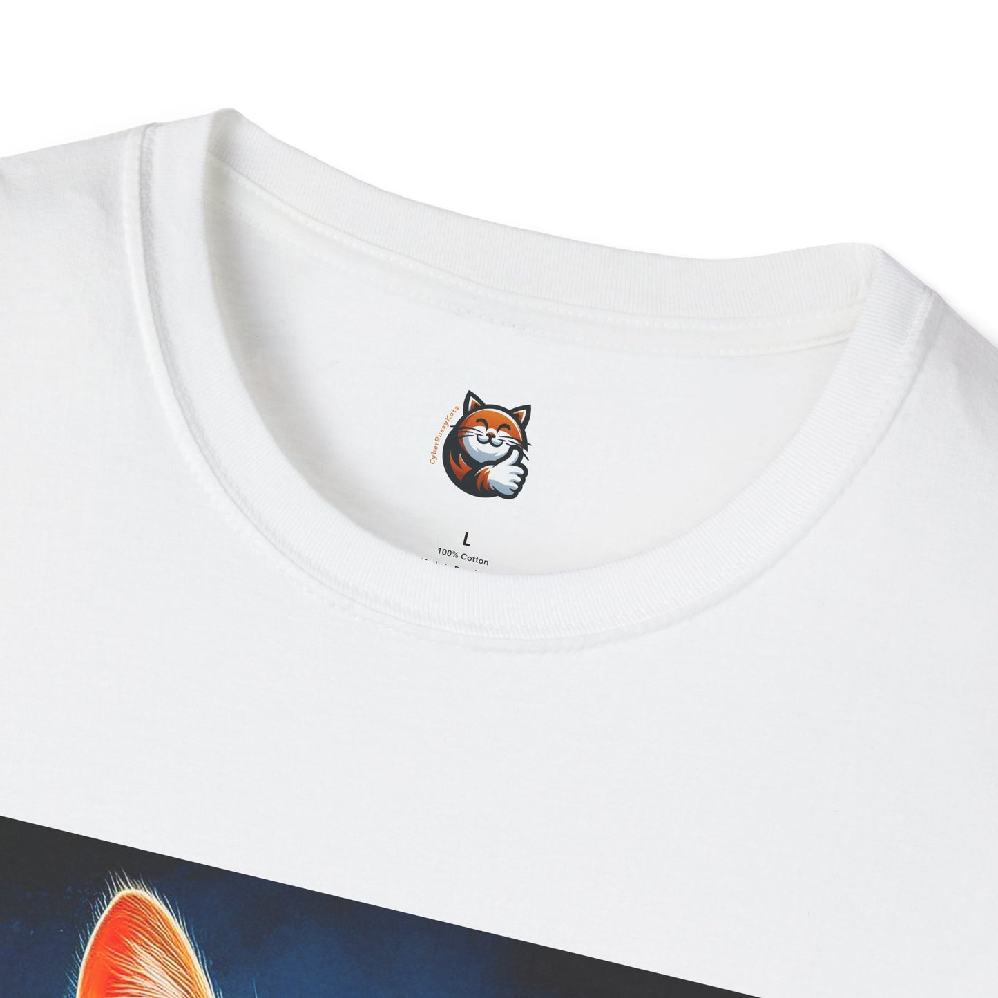 Domestic Cat Unisex suit and tie T-Shirt