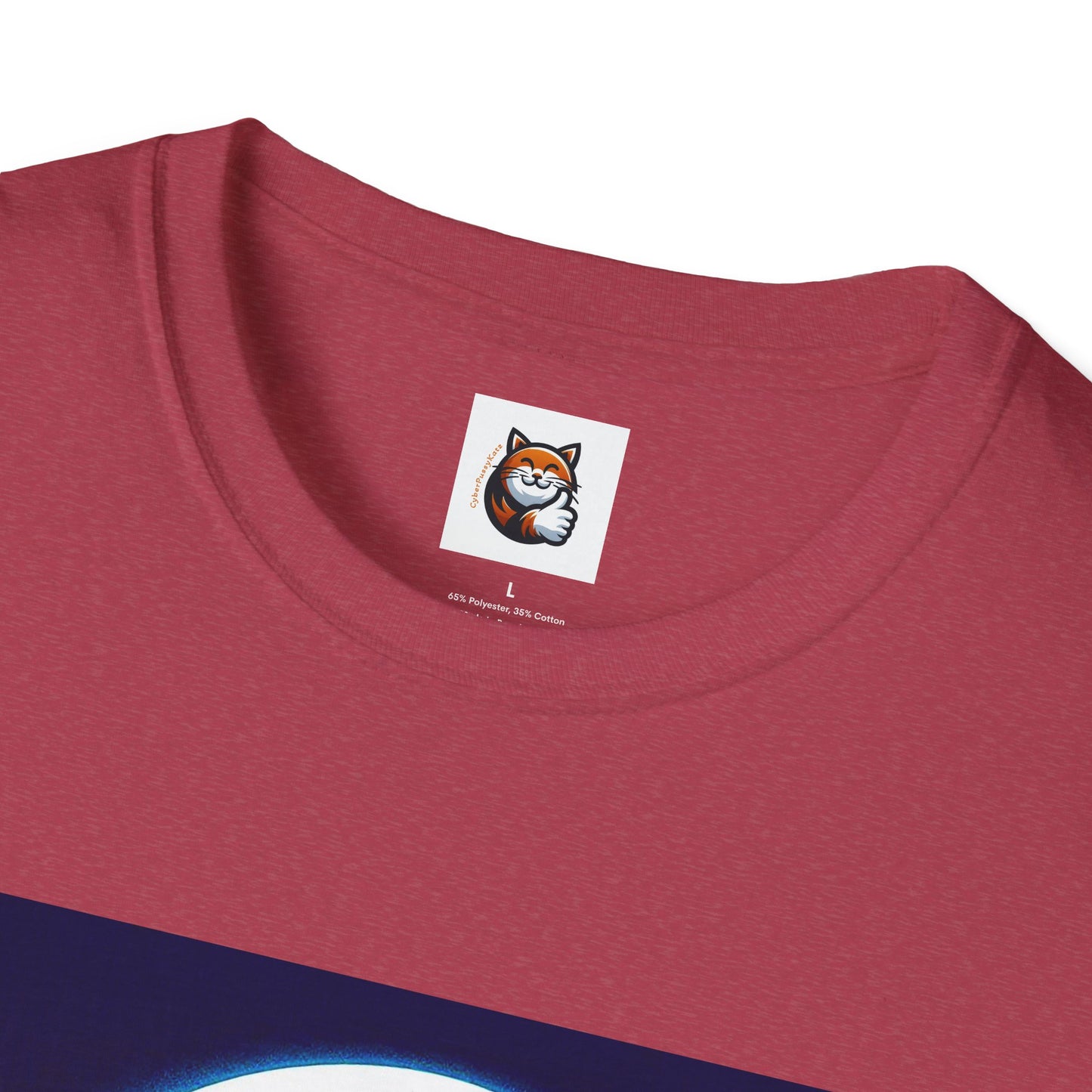 Russian Blue Cat Unisex Softstyle T-Shirt