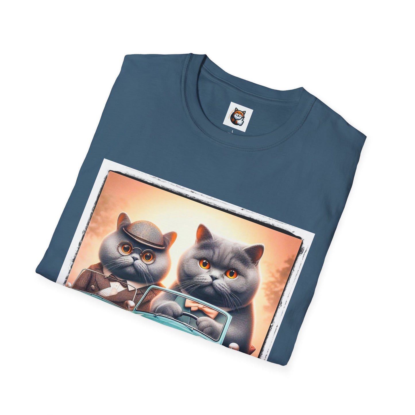 Wacky British Shorthair Unisex Softstyle T-Shirt