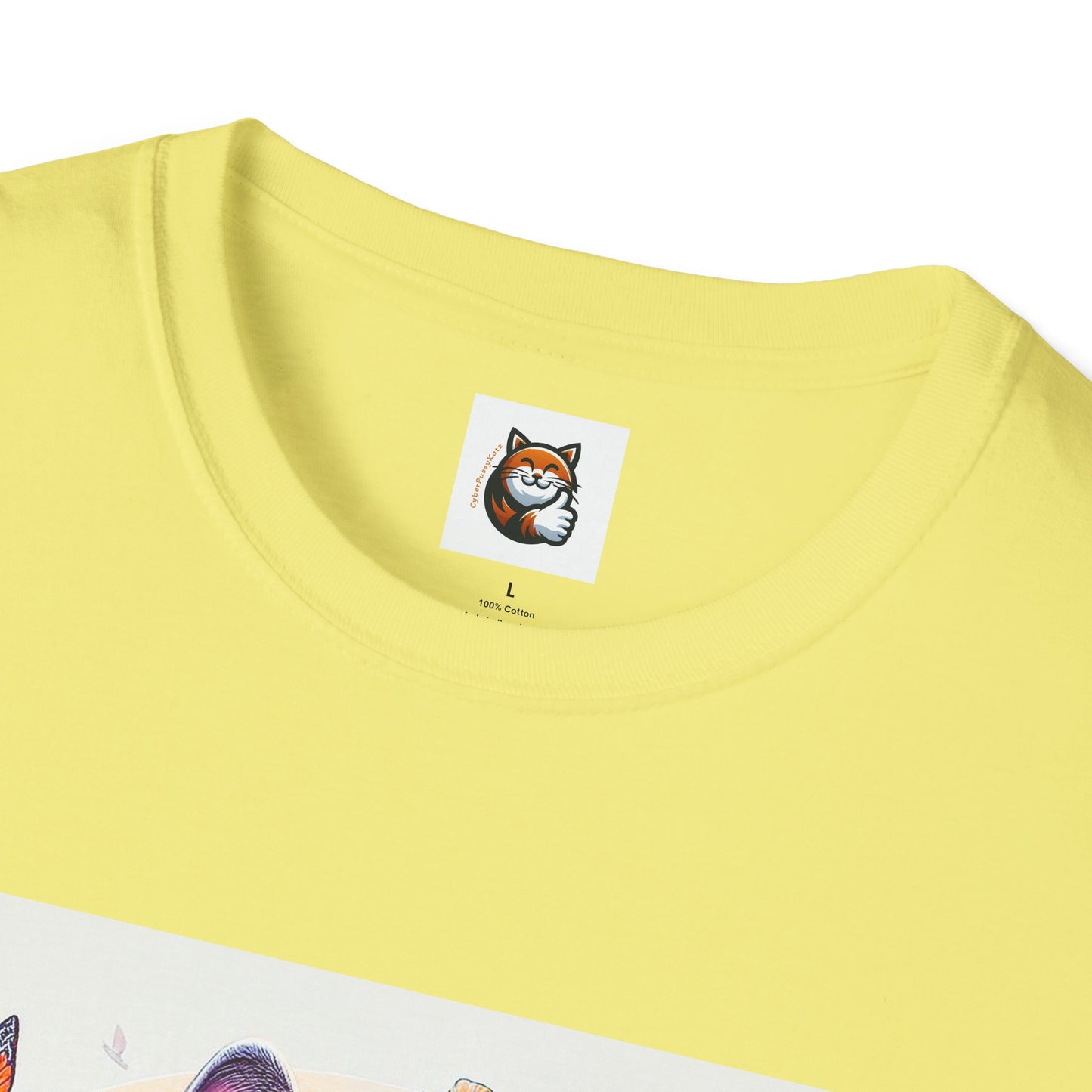 British Shorthair surf board Softstyle T-Shirt