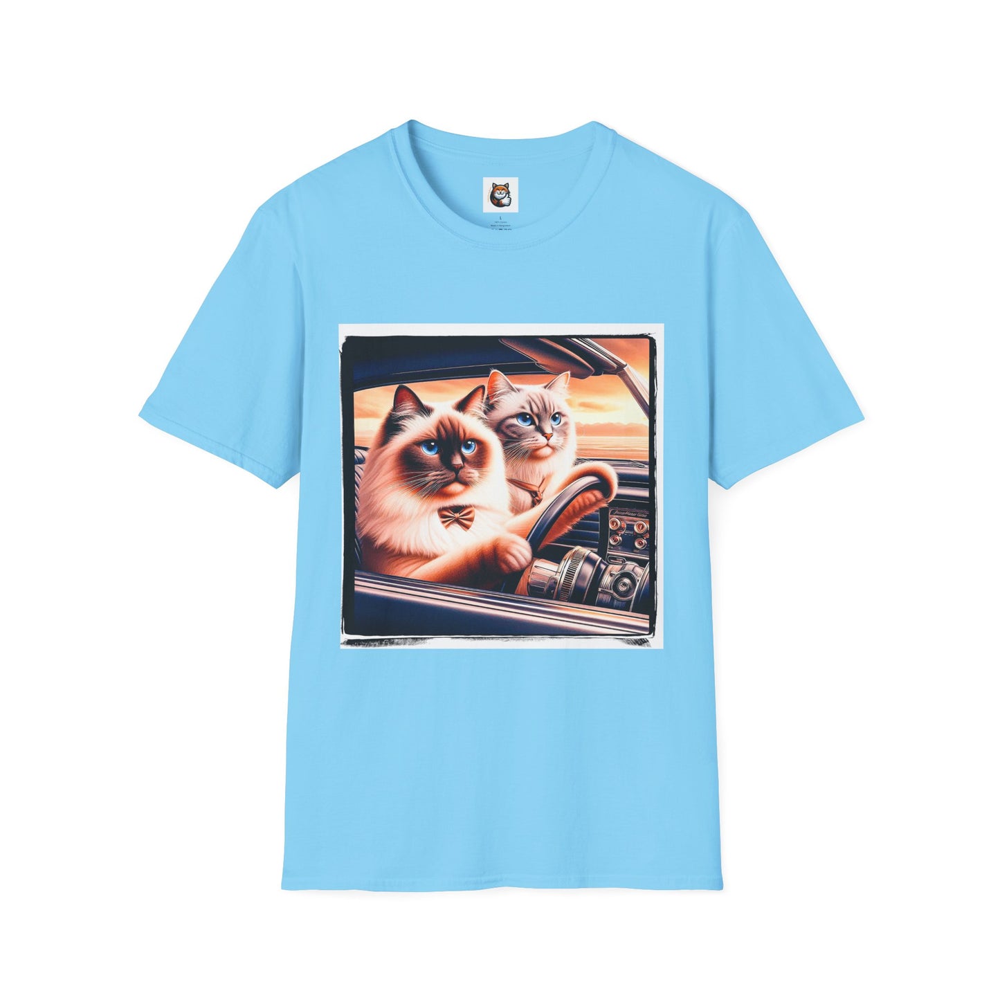 Wacky Birman Unisex Softstyle T-Shirt