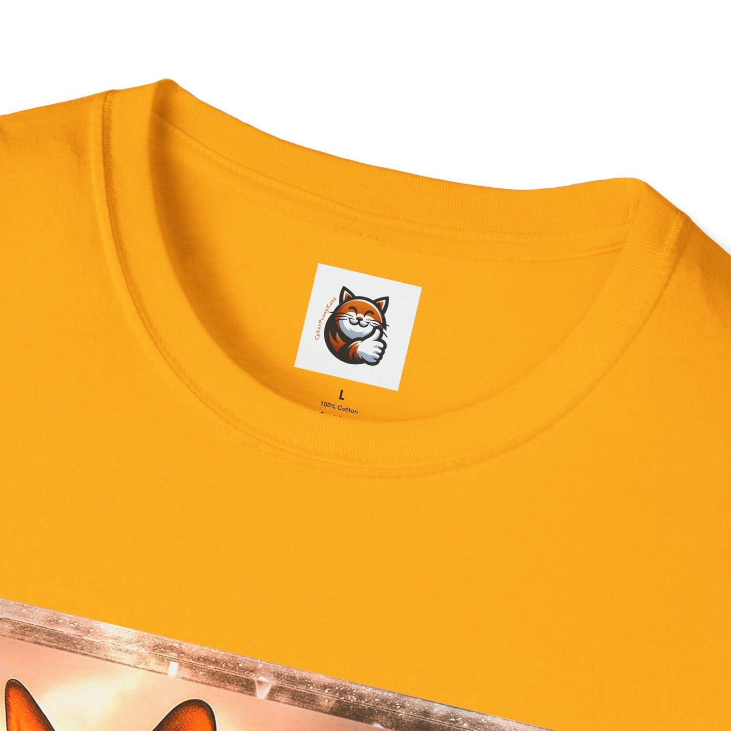 Wacky  Devon Rex Cat Unisex Softstyle T-Shirt