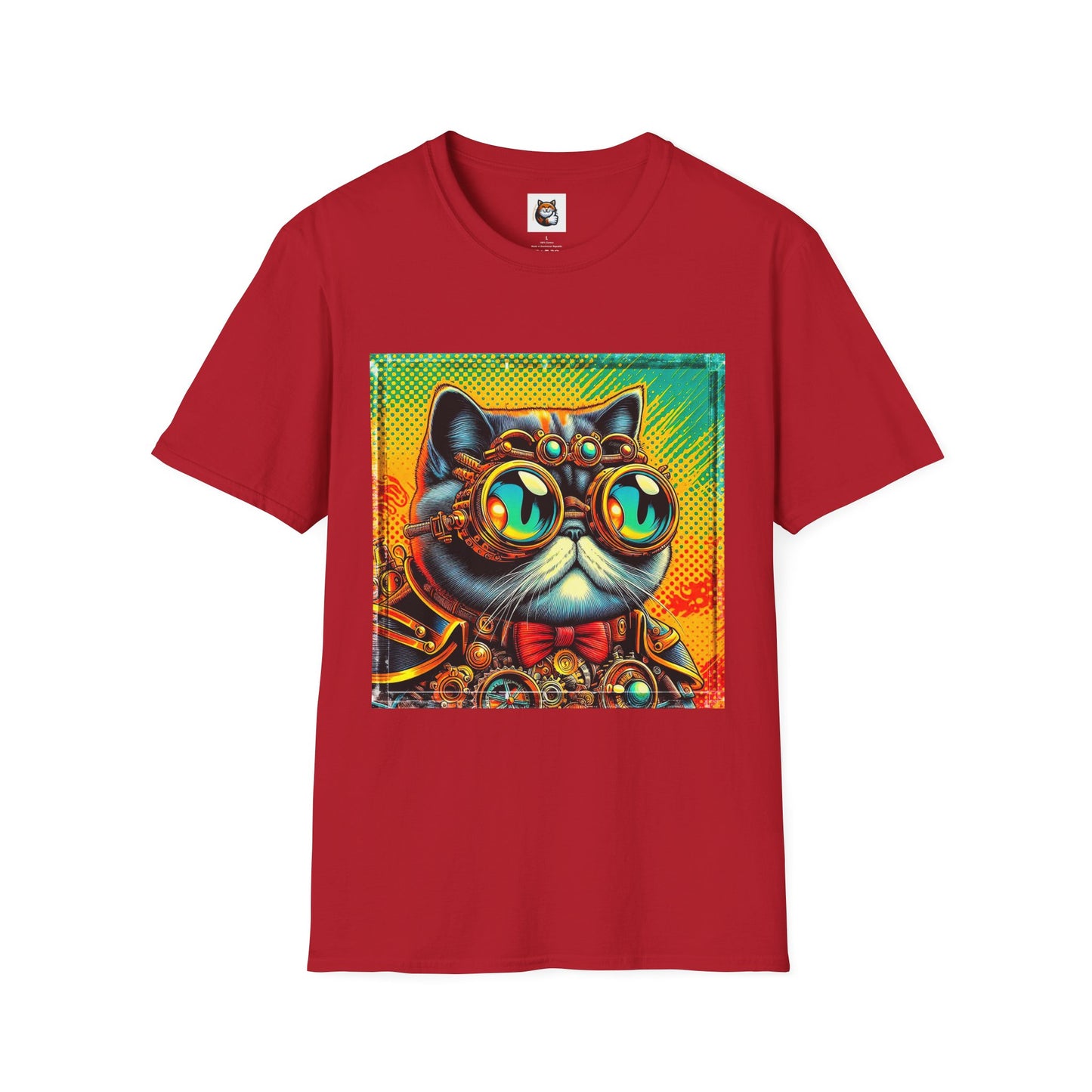 Exotic Shorthair Cat Unisex Softstyle T-Shirt