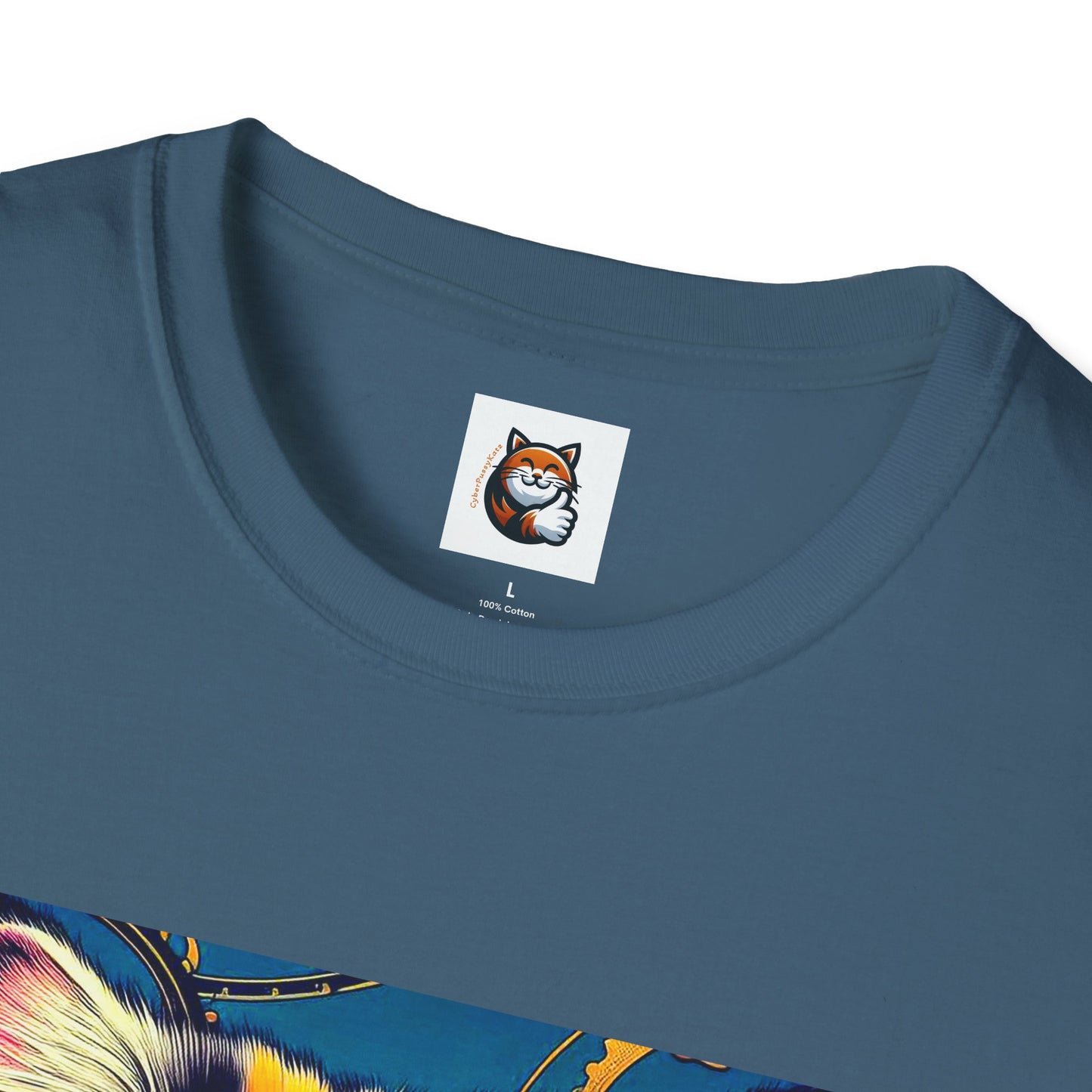 Persian Cat Unisex Softstyle T-Shirt
