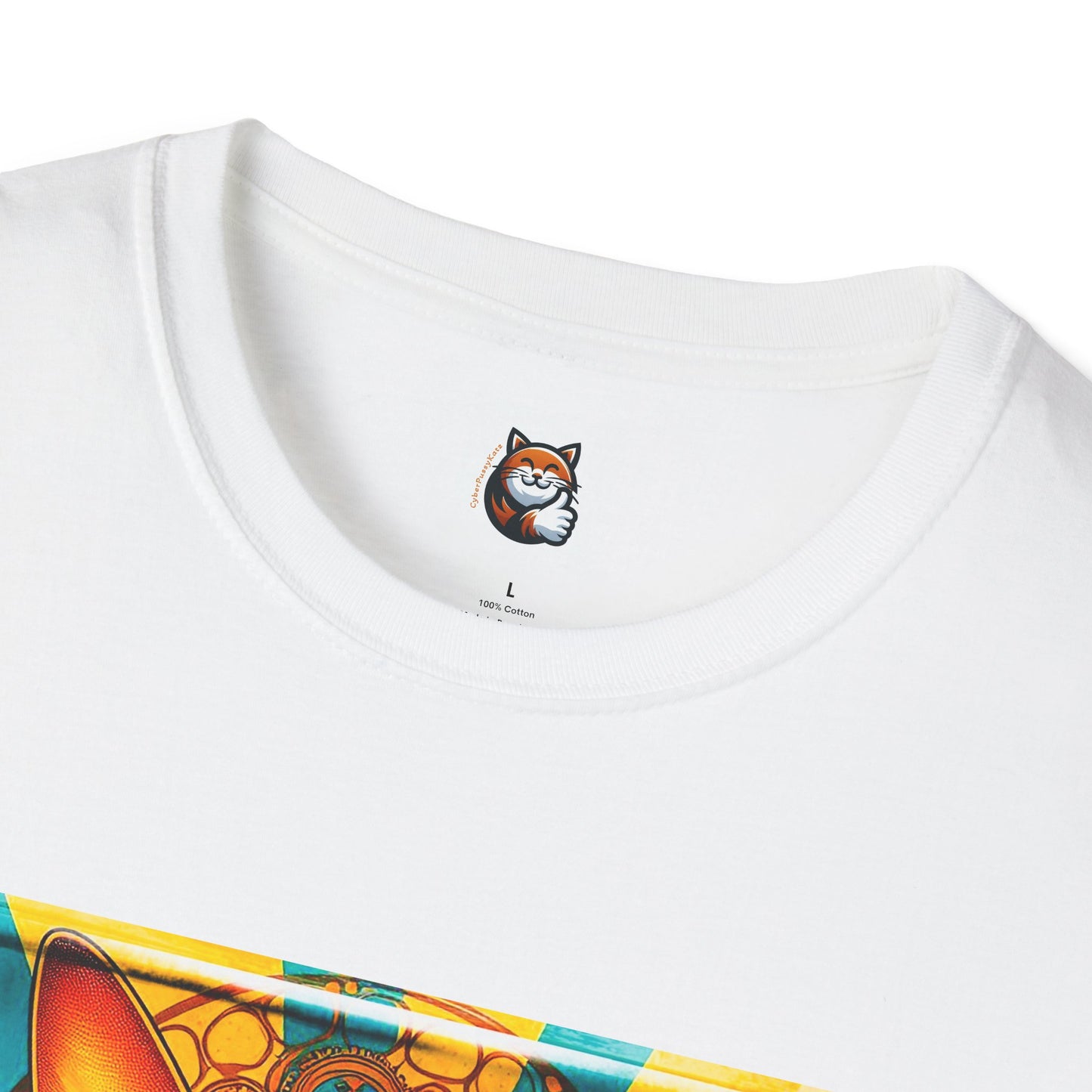 Abyssinian Unisex  steam punk Softstyle T-Shirt