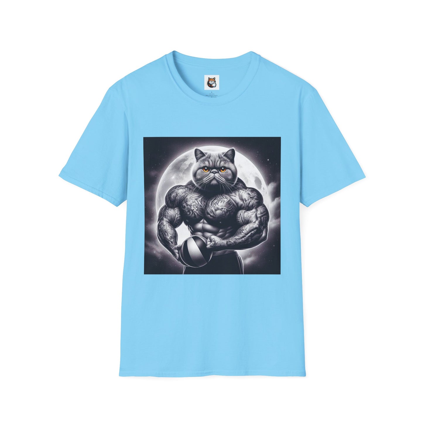 Exotic Shorthair Cat Unisex Softstyle T-Shirt