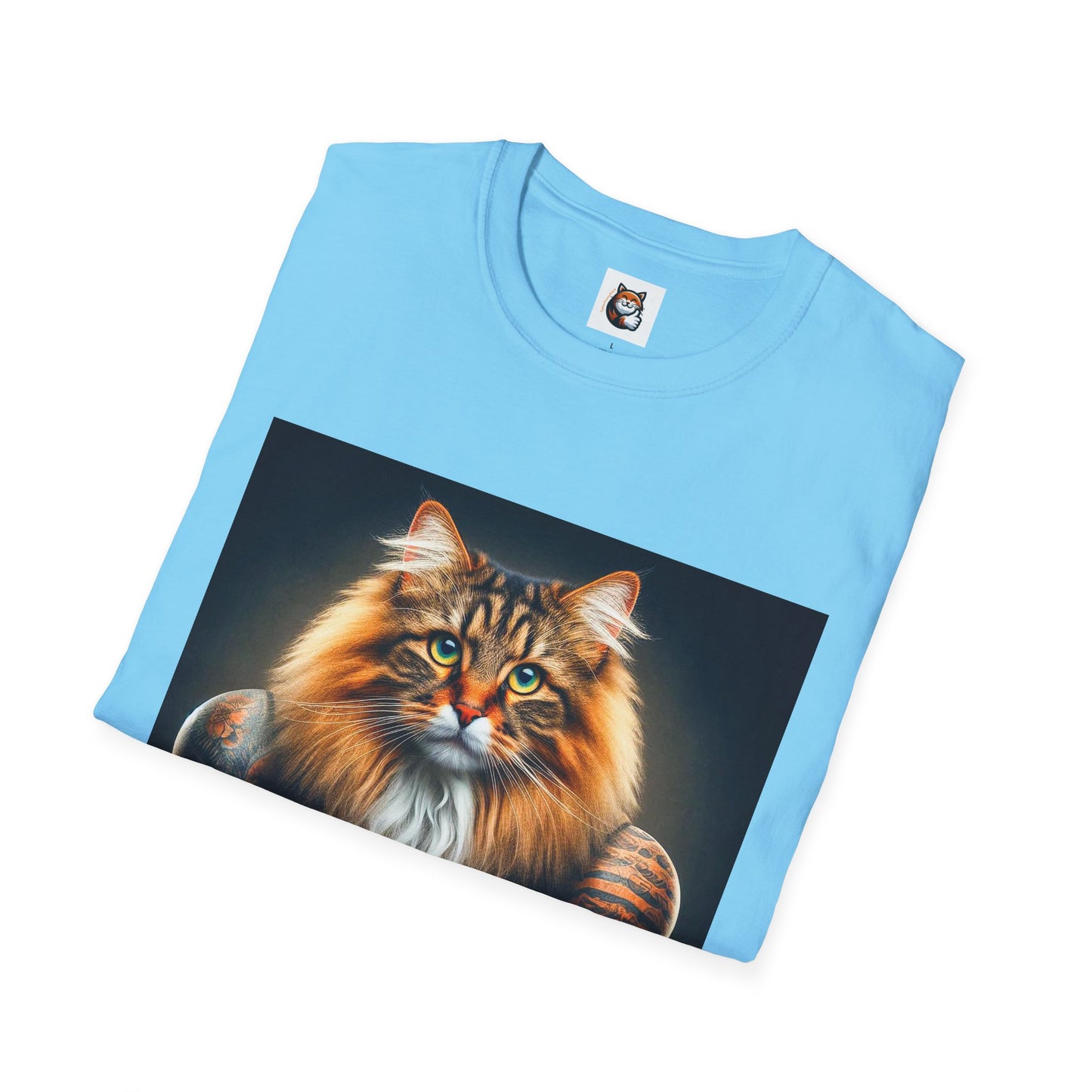 Norwegian Forest Cat Unisex Softstyle T-Shirt