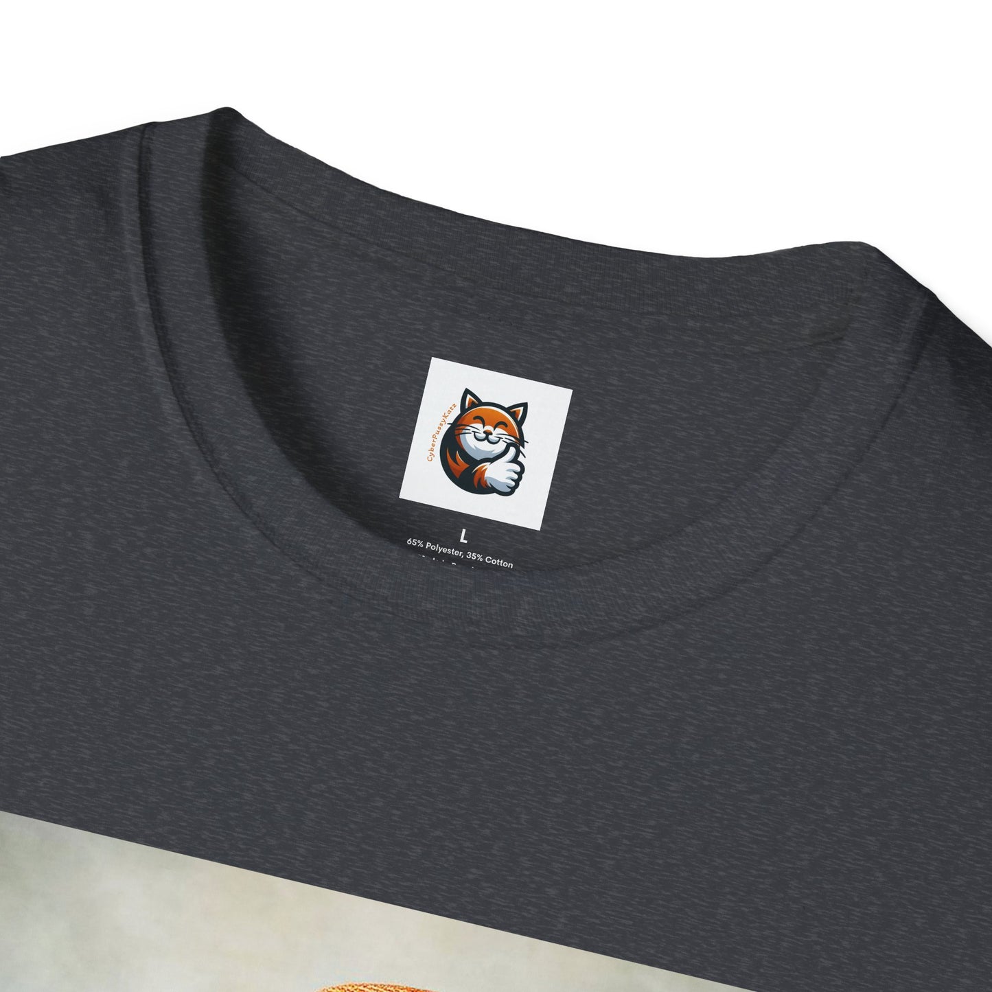 British Shorthair  hat and bow Unisex Softstyle T-Shirt