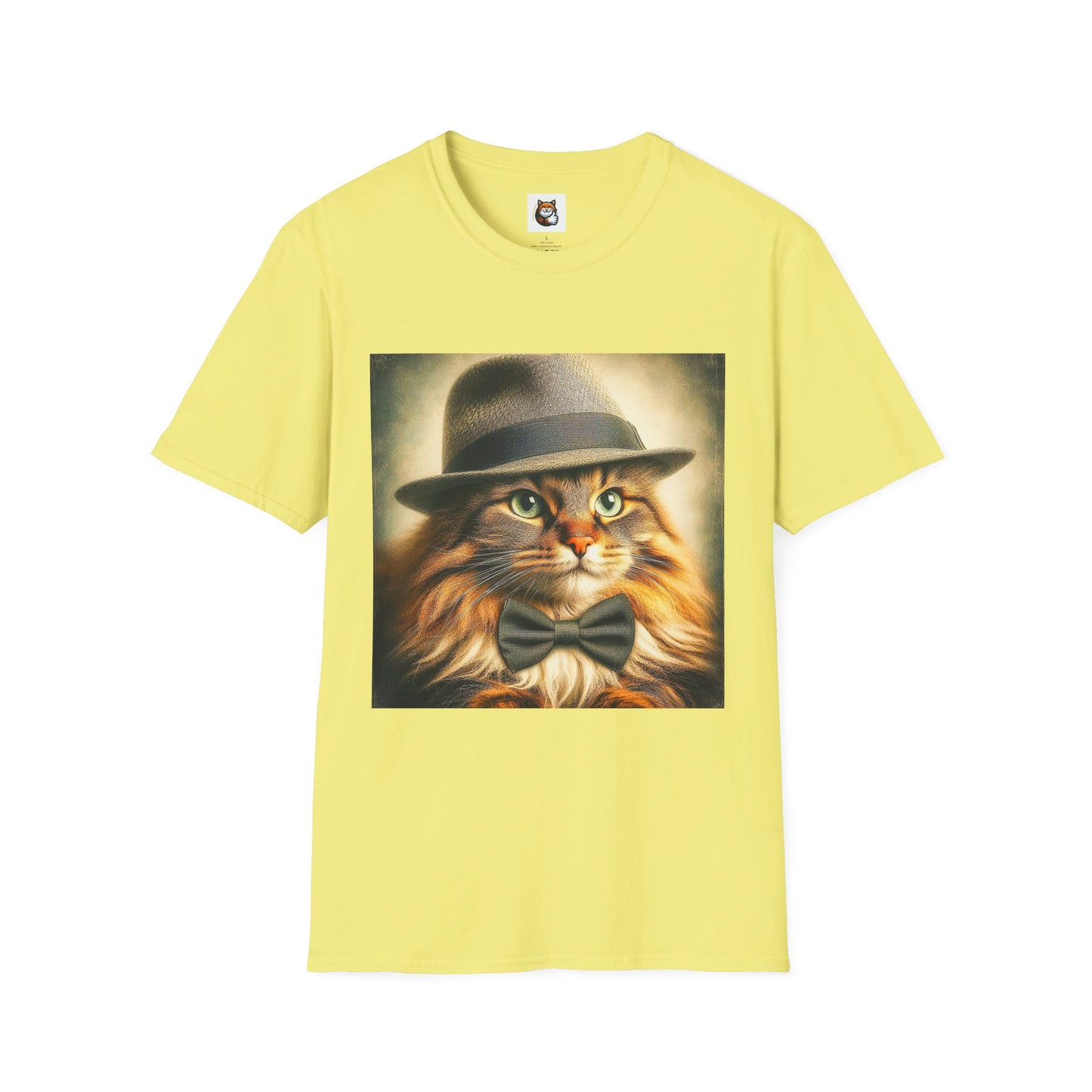 Norwegian Forest Cat Unisex Softstyle T-Shirt