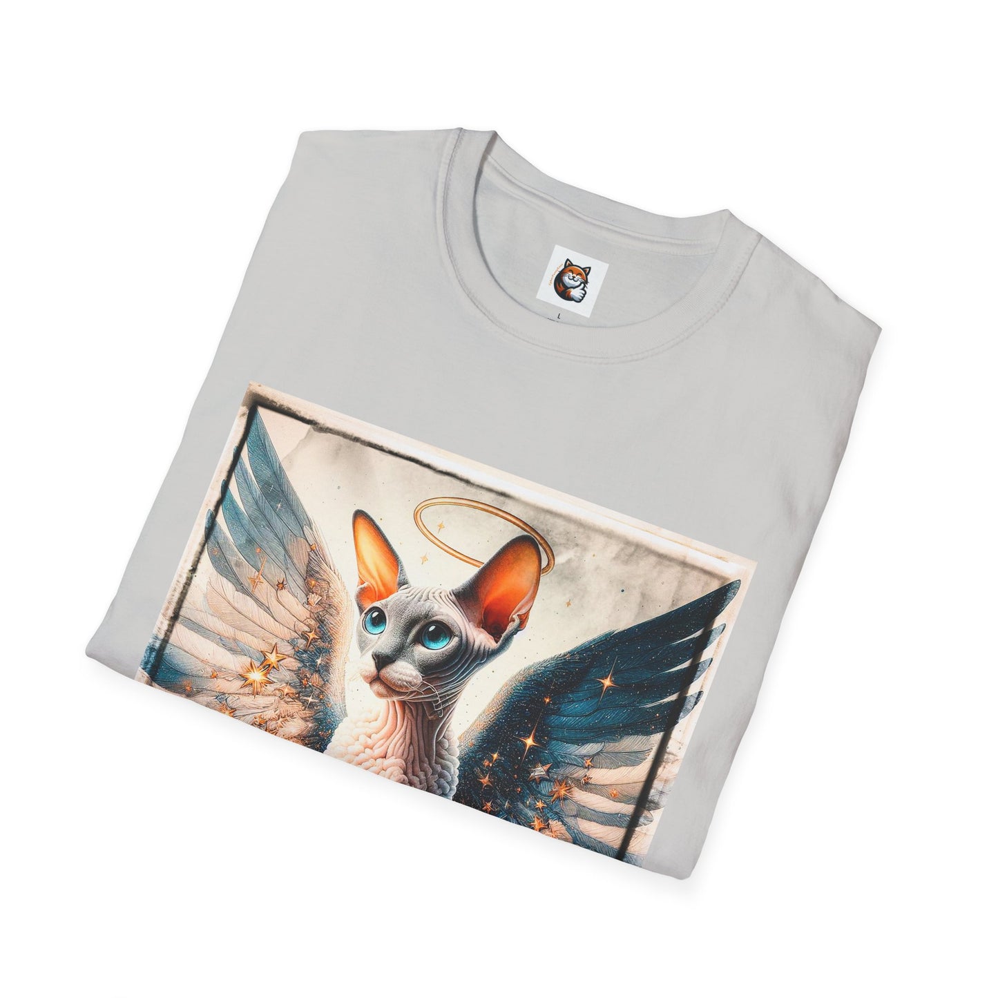 Cornish Rex Cat heavenly Angel  T-Shirt
