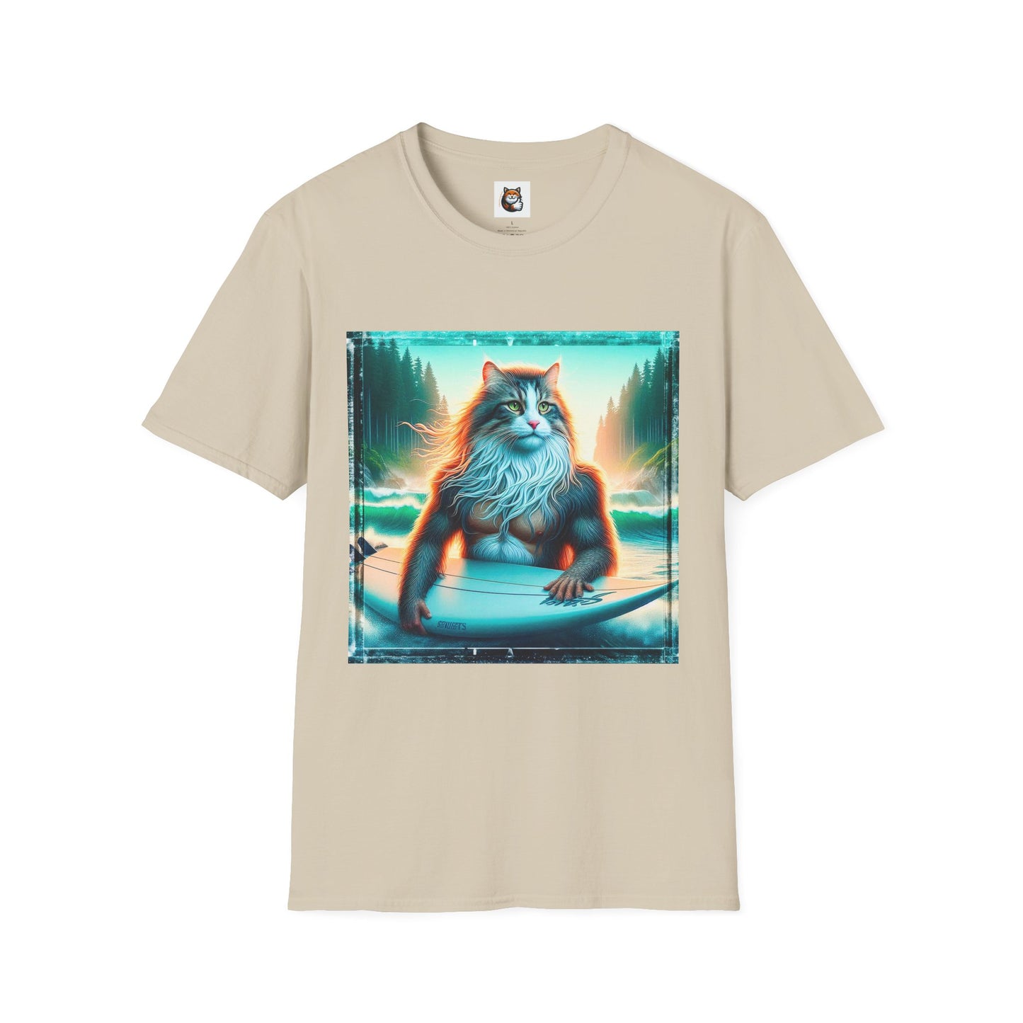 Norwegian Forest Cat Unisex Softstyle T-Shirt