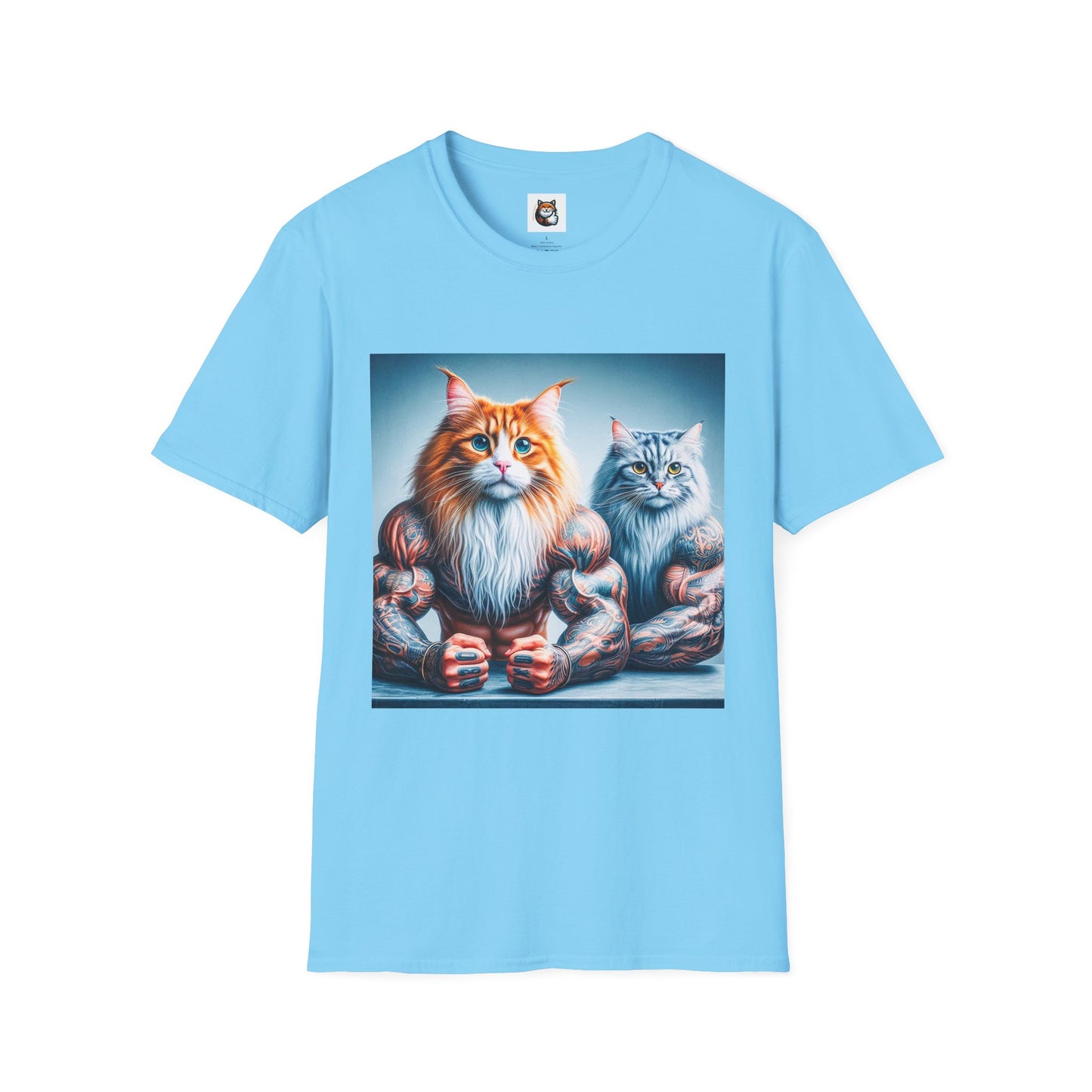 Norwegian Forest Cat Unisex Softstyle T-Shirt