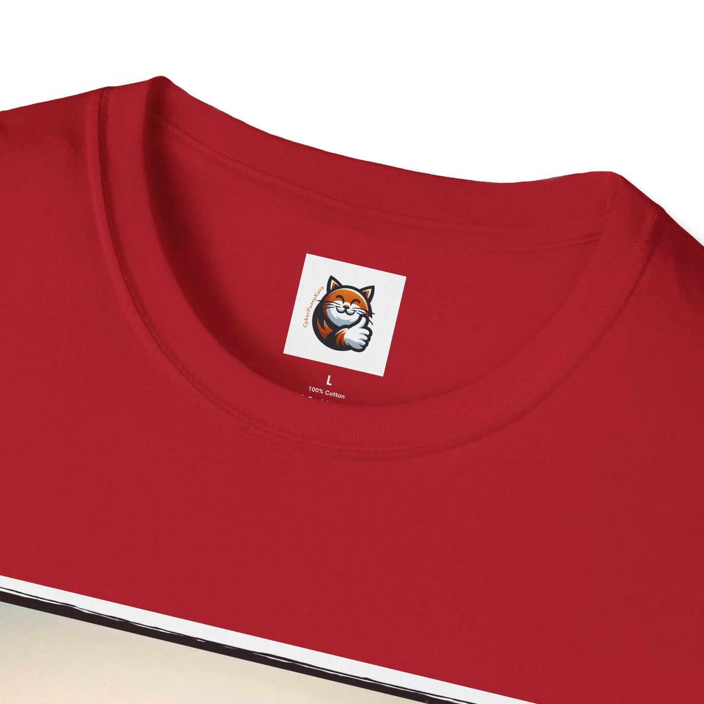 Wacky  Devon Rex Cat Unisex Softstyle T-Shirt