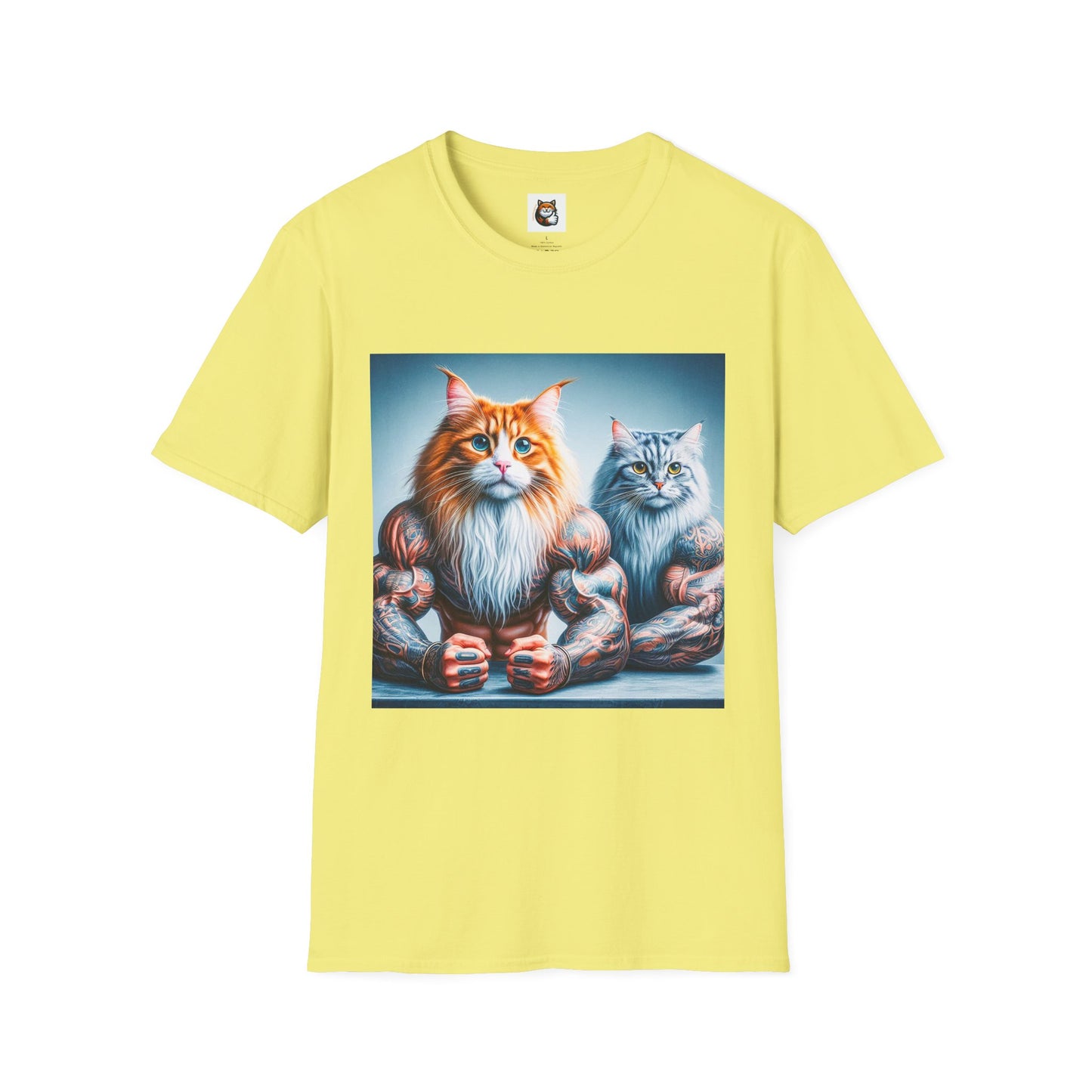 Norwegian Forest Cat Unisex Softstyle T-Shirt