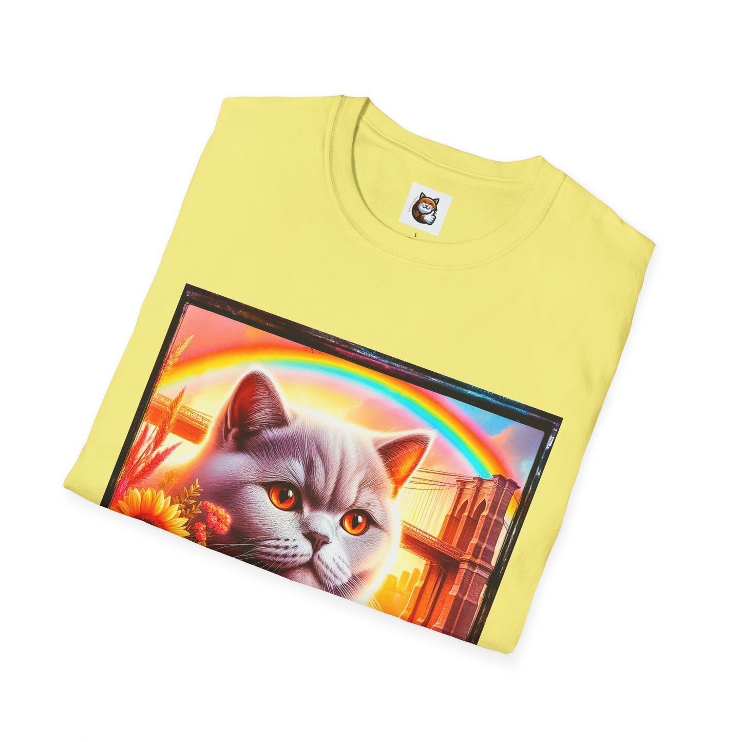 British Shorthair Unisex Softstyle T-Shirt