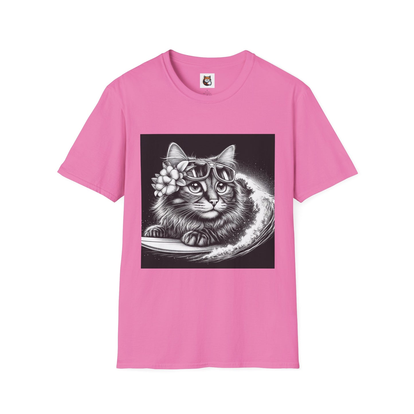 Domestic Cat black and white  T-Shirt