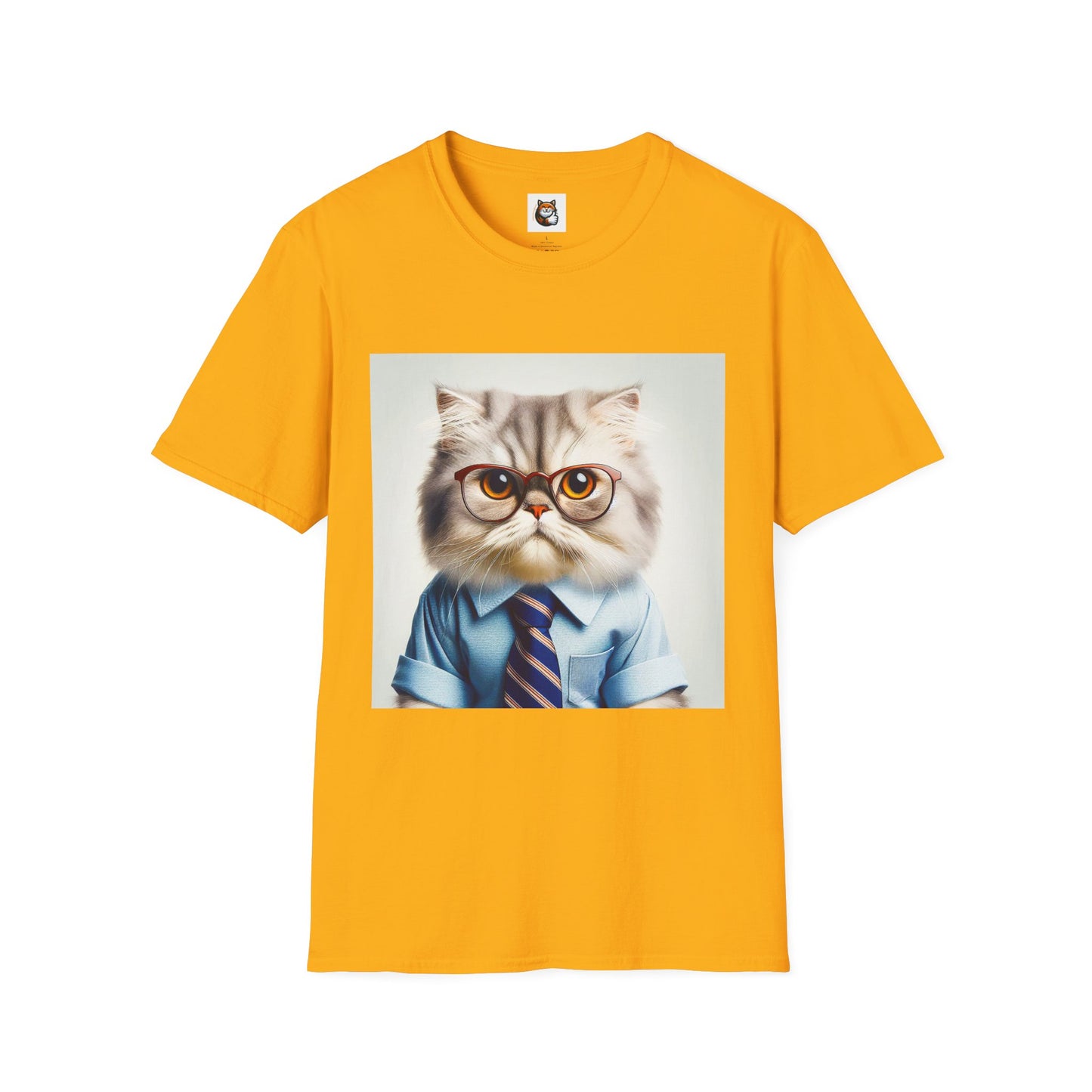 Persian Cat Unisex Softstyle T-Shirt