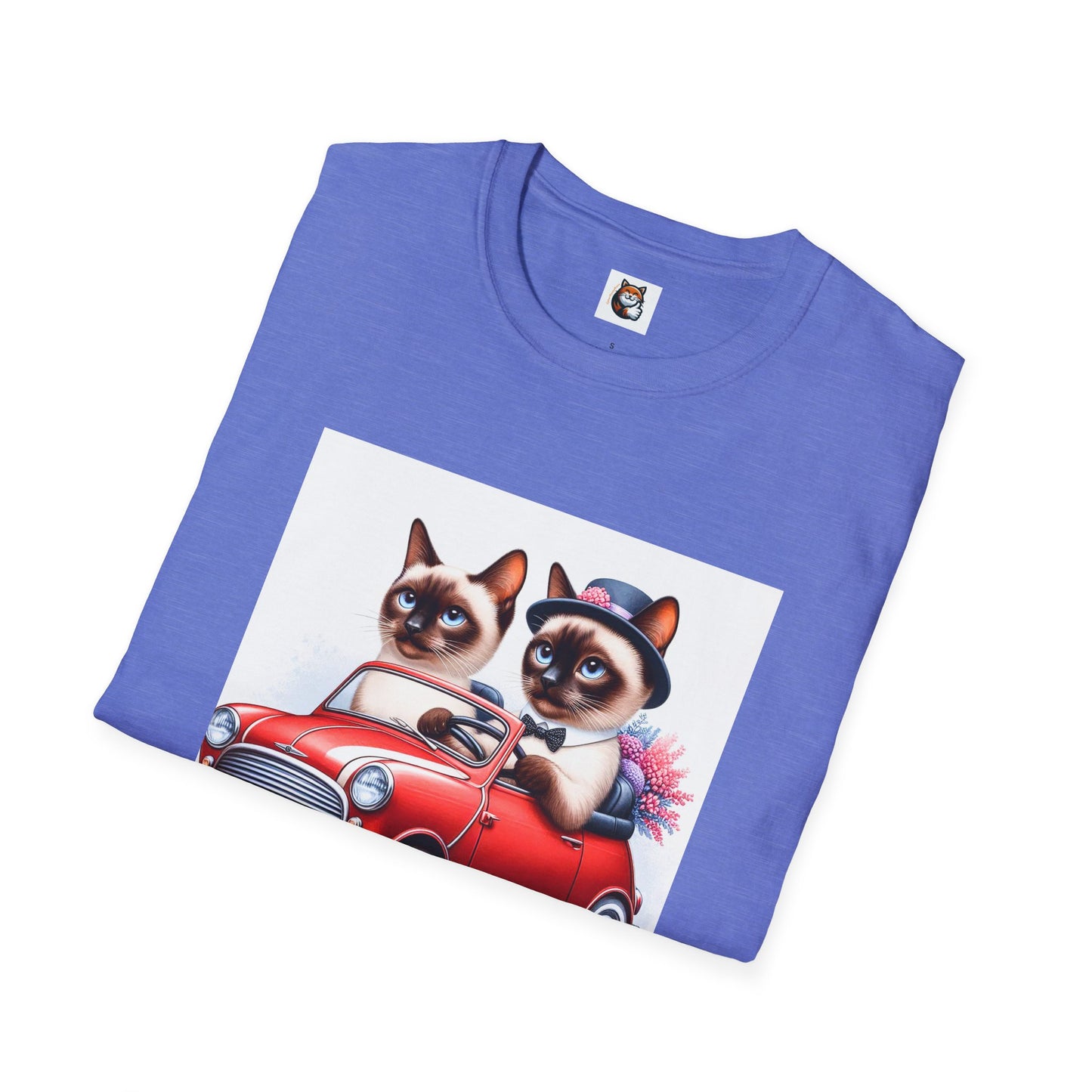 Wacky Siamese Cat friends driving