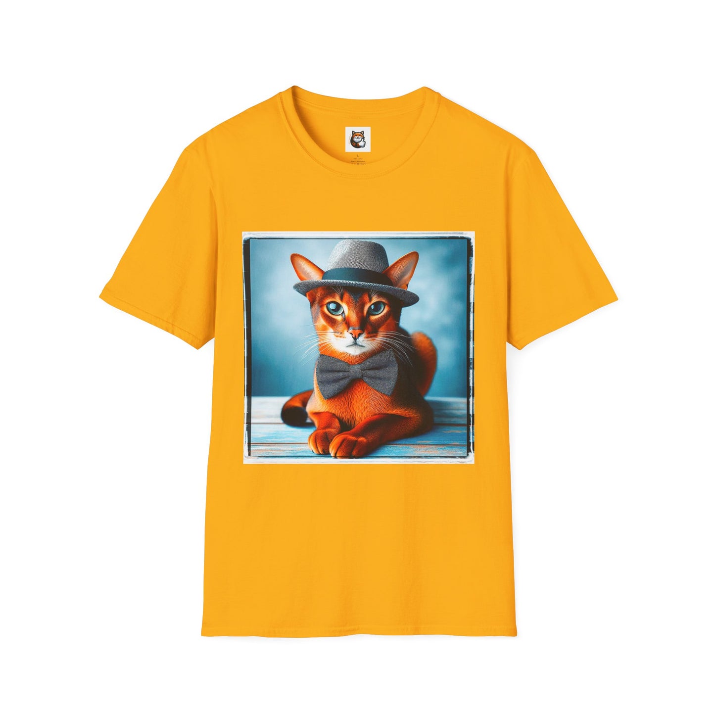 Abyssinian bow tie Softstyle T-Shirt